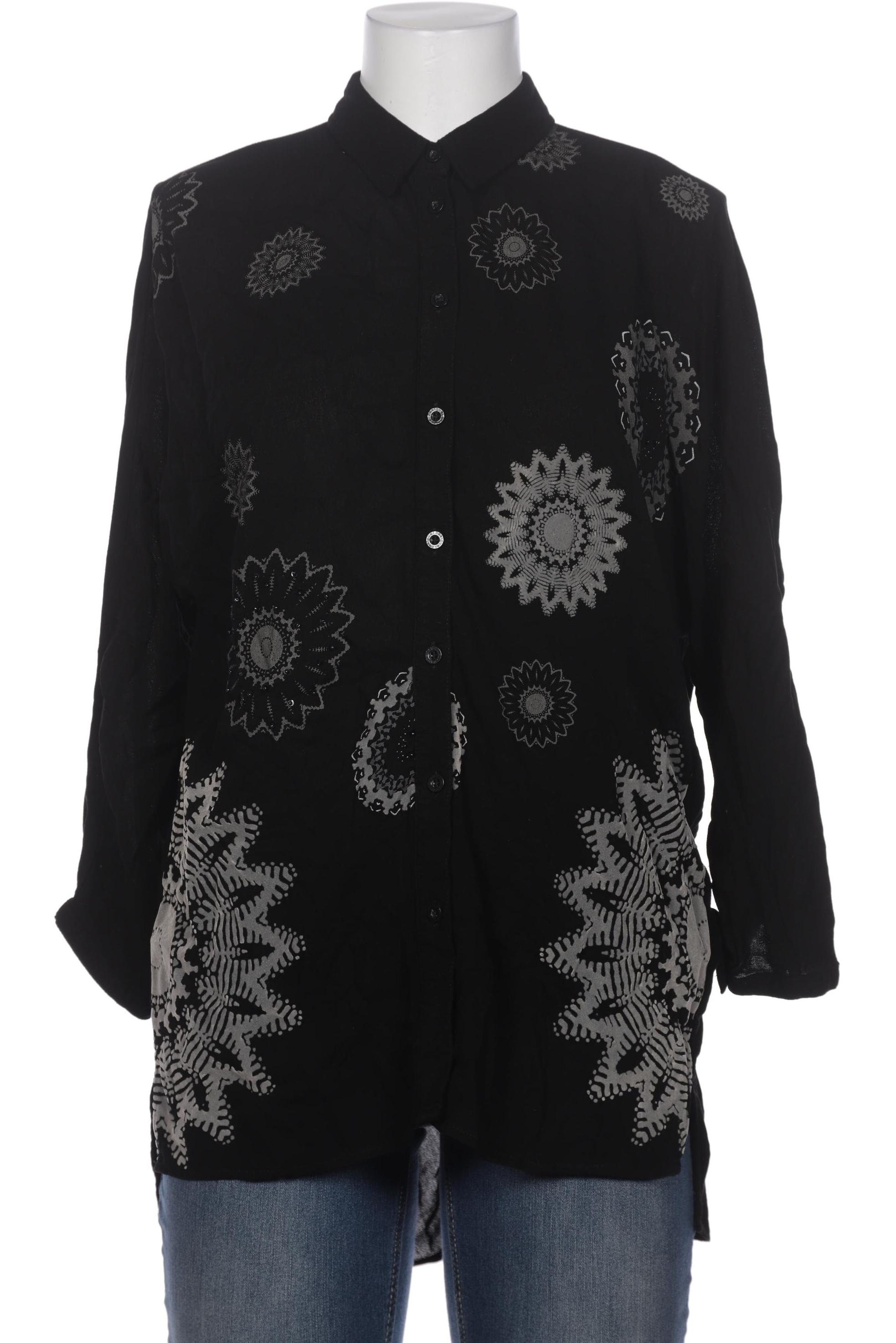 

Desigual Damen Bluse, schwarz, Gr. 38