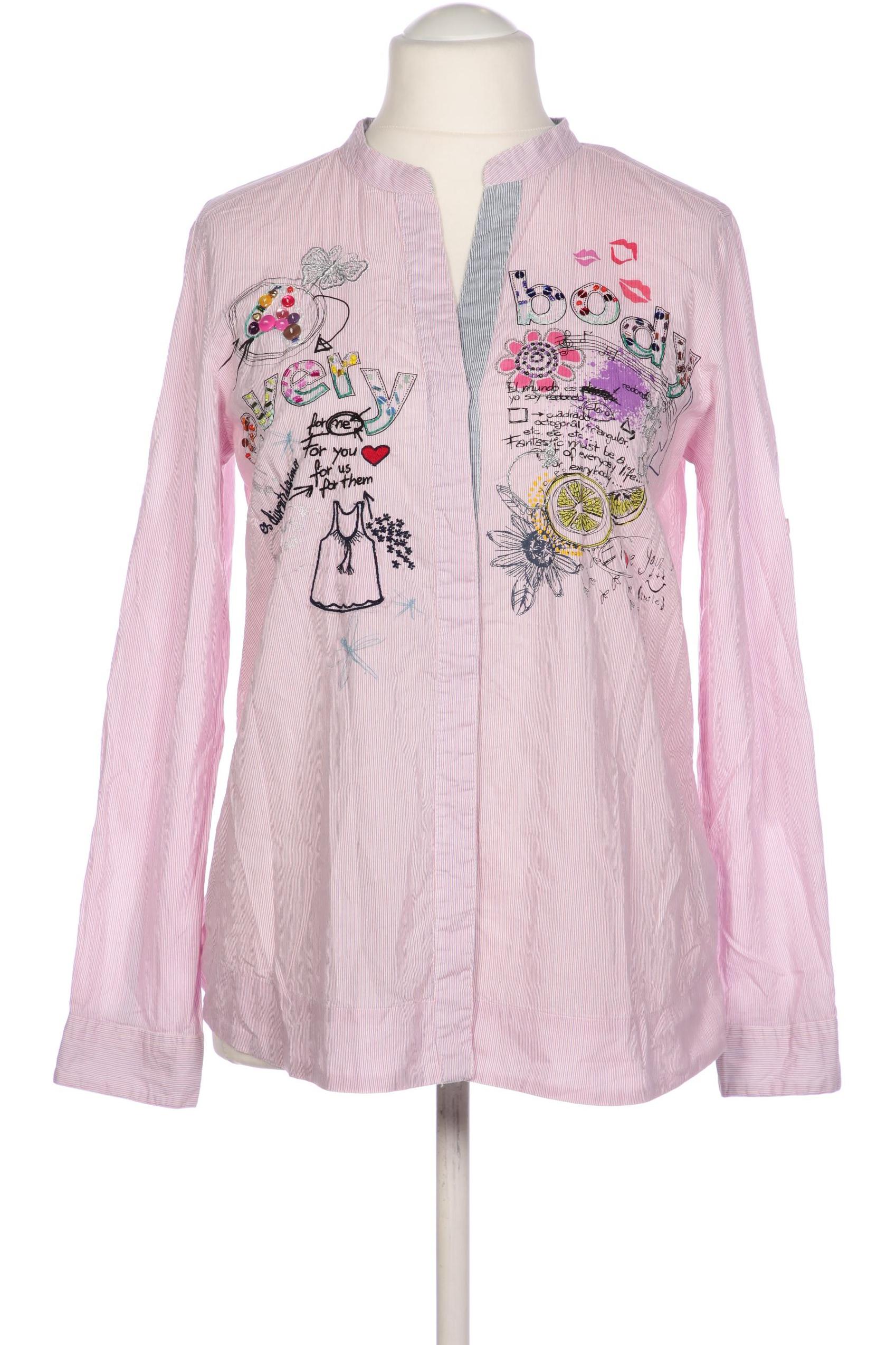 

Desigual Damen Bluse, pink, Gr. 42