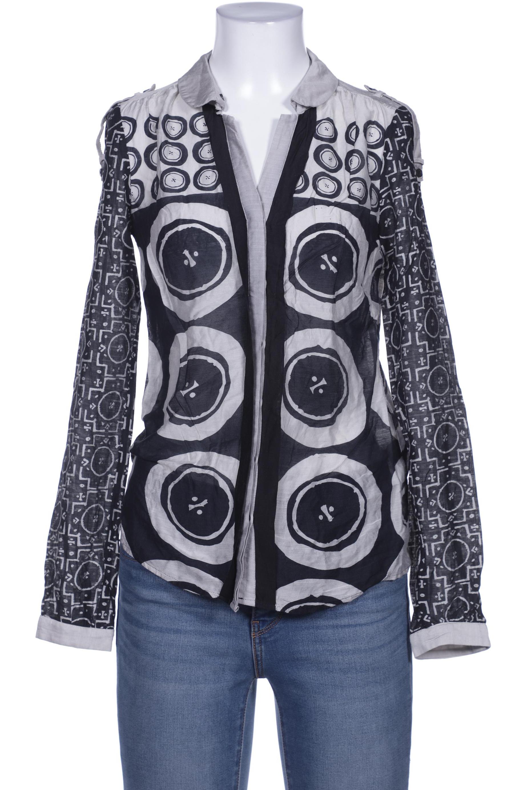 

Desigual Damen Bluse, schwarz, Gr. 34