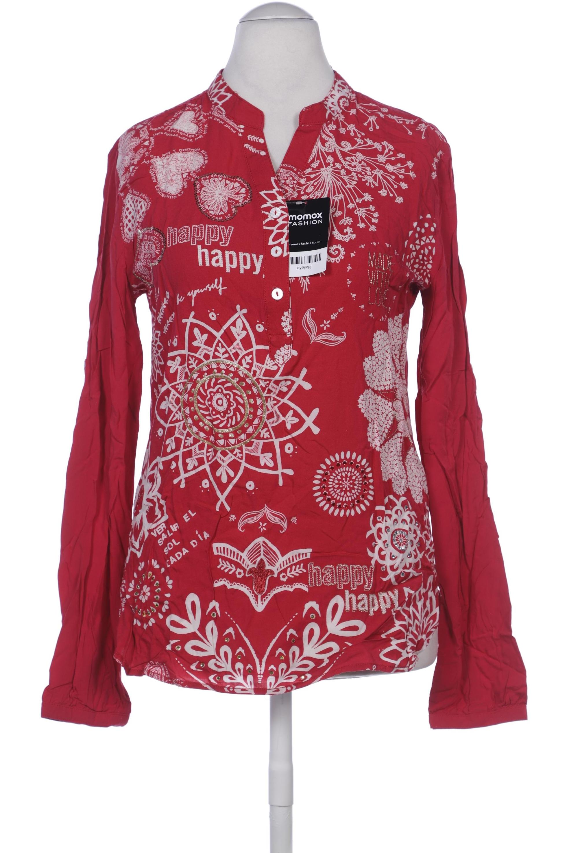 

Desigual Damen Bluse, rot, Gr. 38