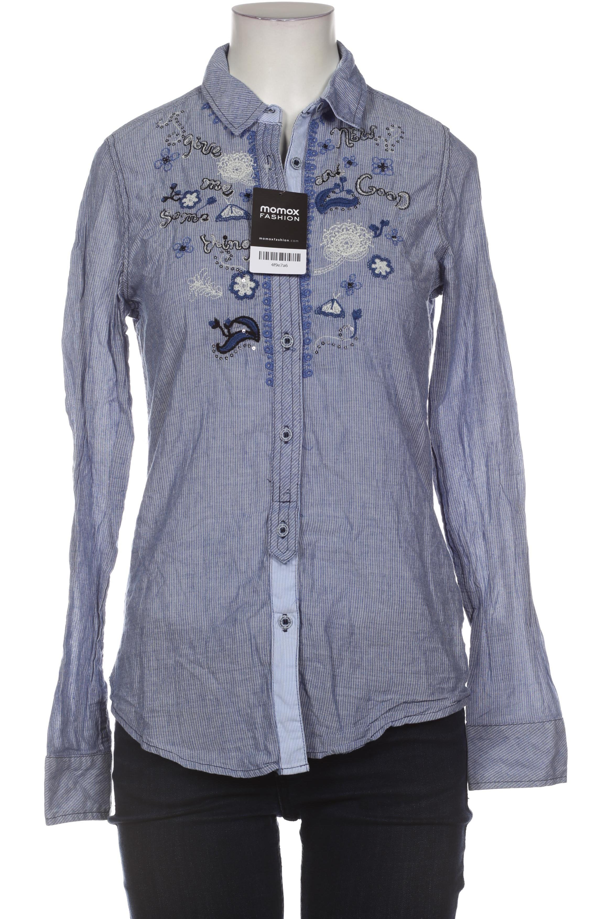 

Desigual Damen Bluse, blau, Gr. 38
