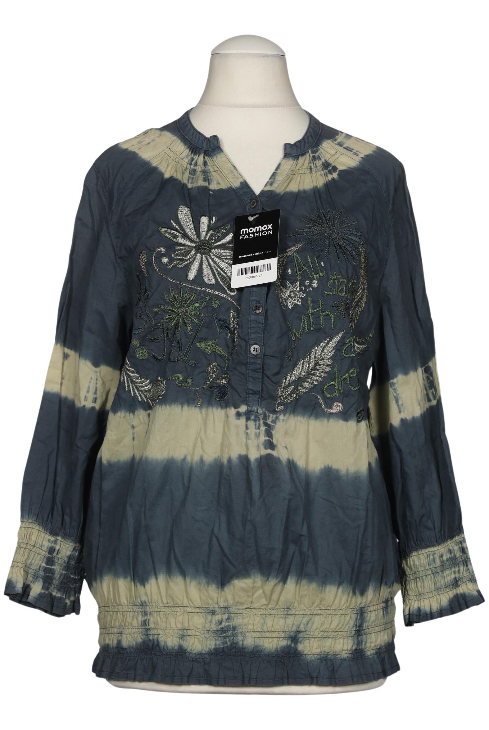 

Desigual Damen Bluse, marineblau, Gr. 38