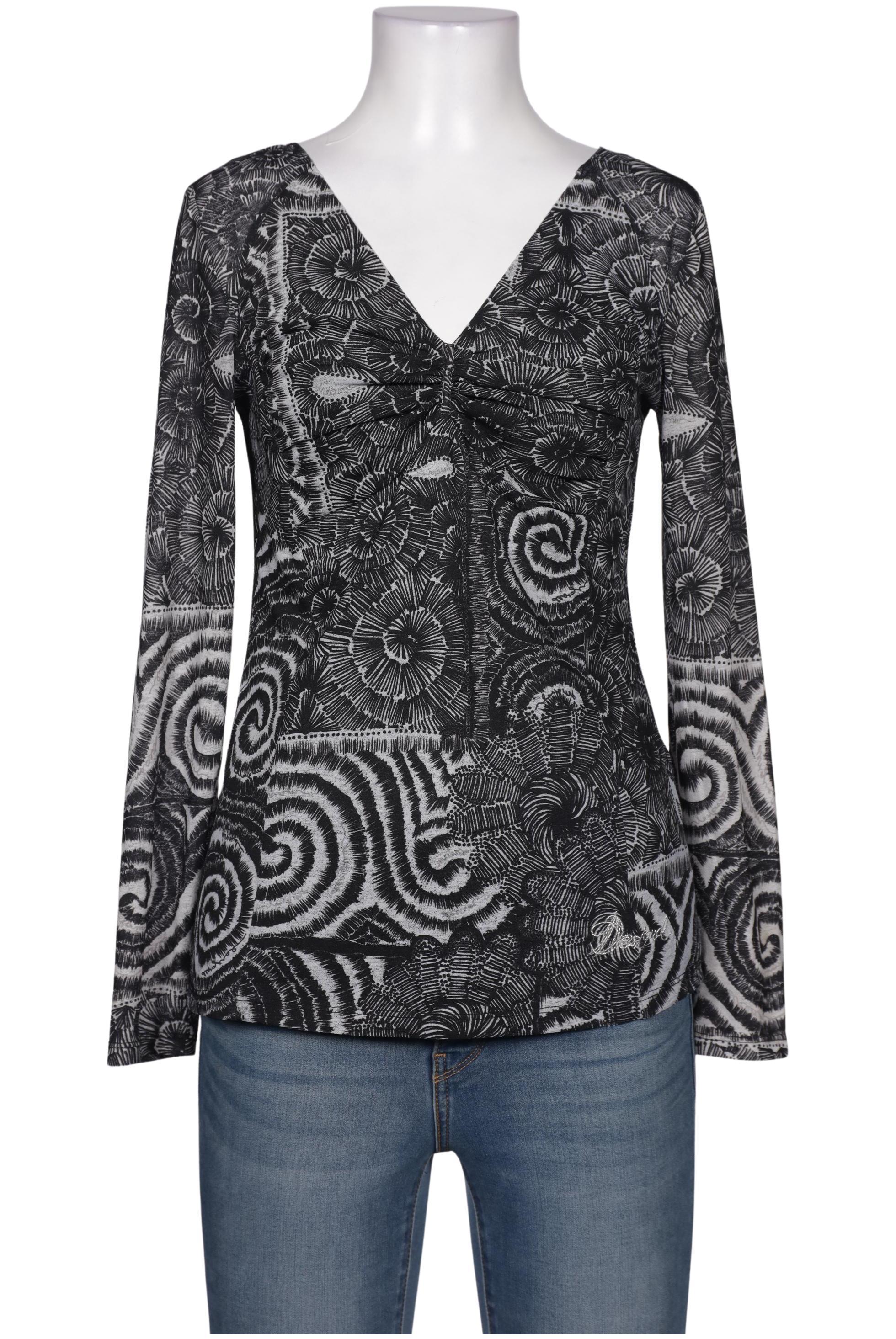 

Desigual Damen Bluse, grau, Gr. 38