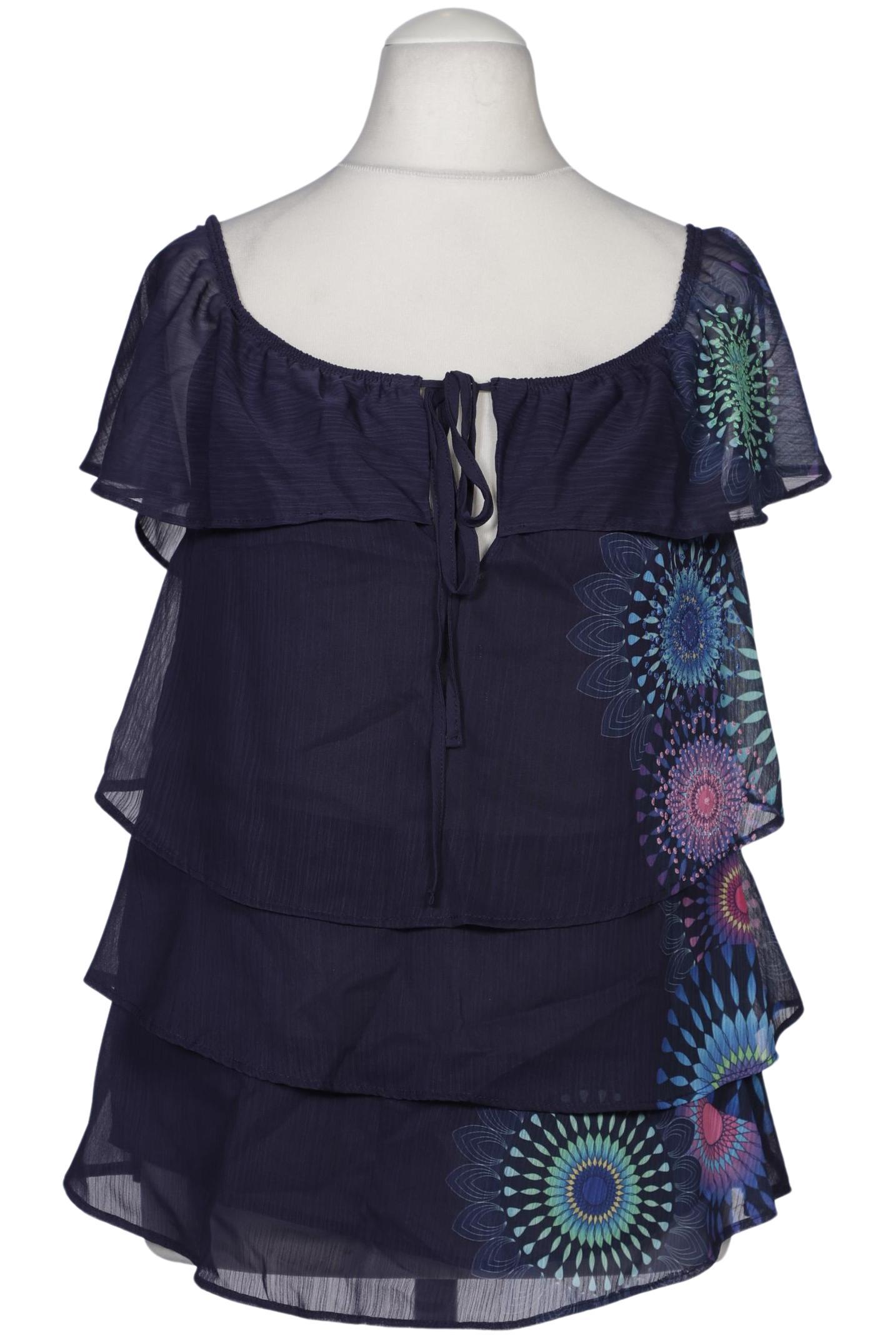 

Desigual Damen Bluse, marineblau, Gr. 38