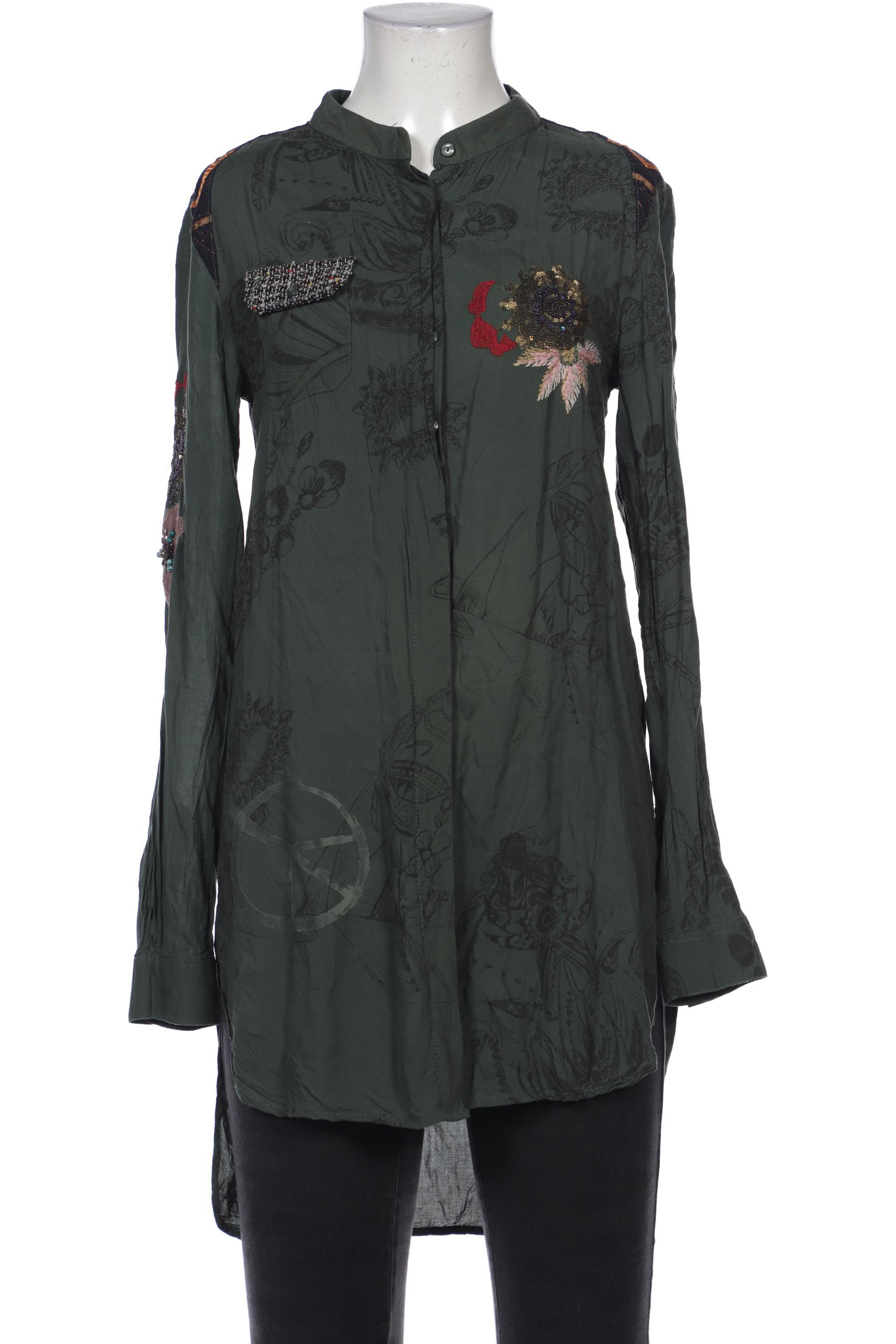 

Desigual Damen Bluse, grün, Gr. 34