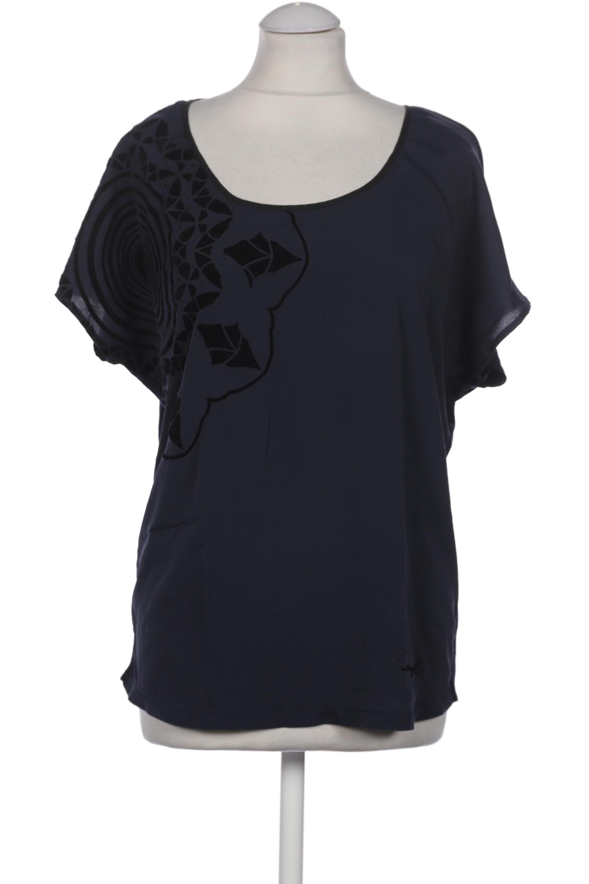 

Desigual Damen Bluse, marineblau, Gr. 36