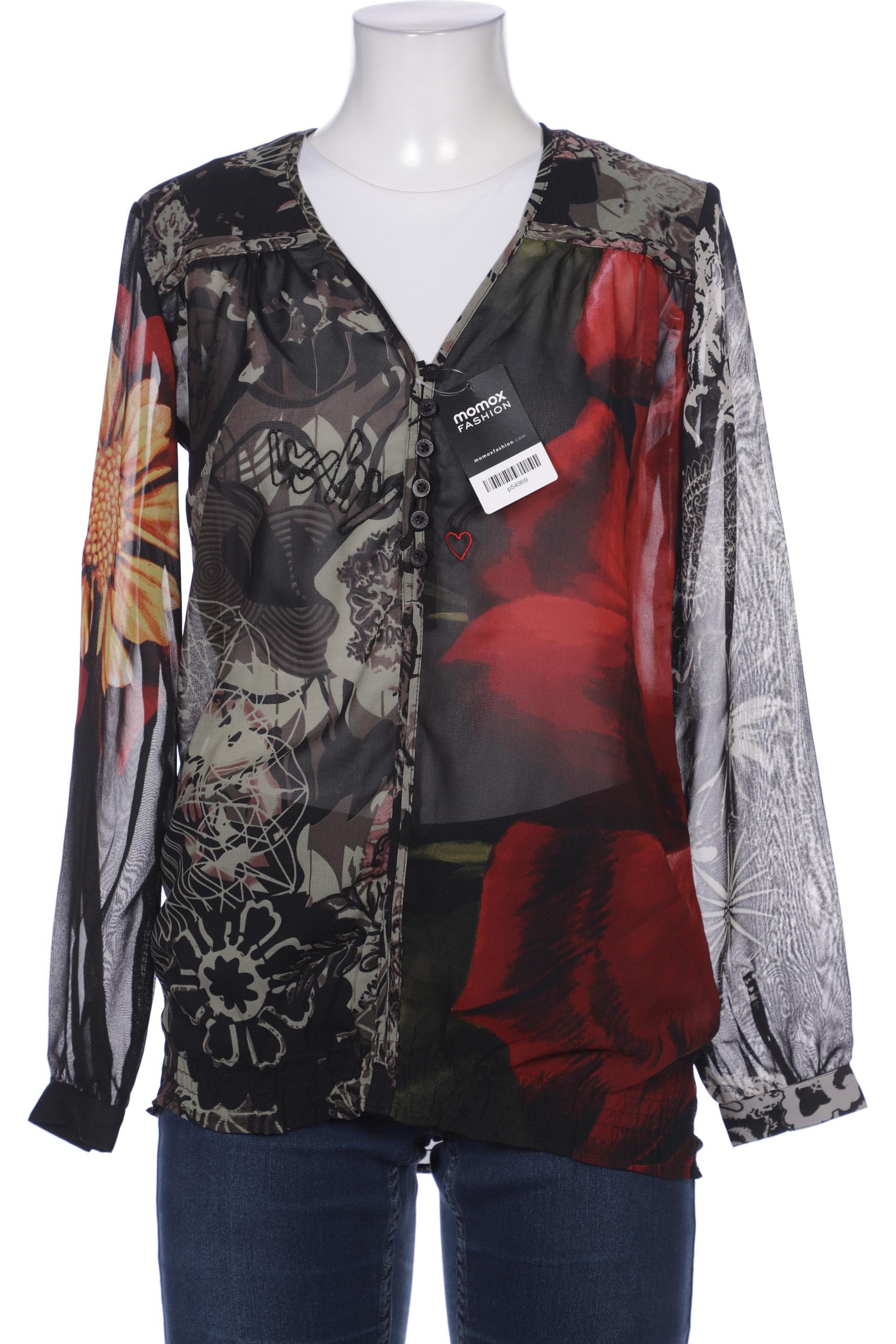 

Desigual Damen Bluse, schwarz, Gr. 42
