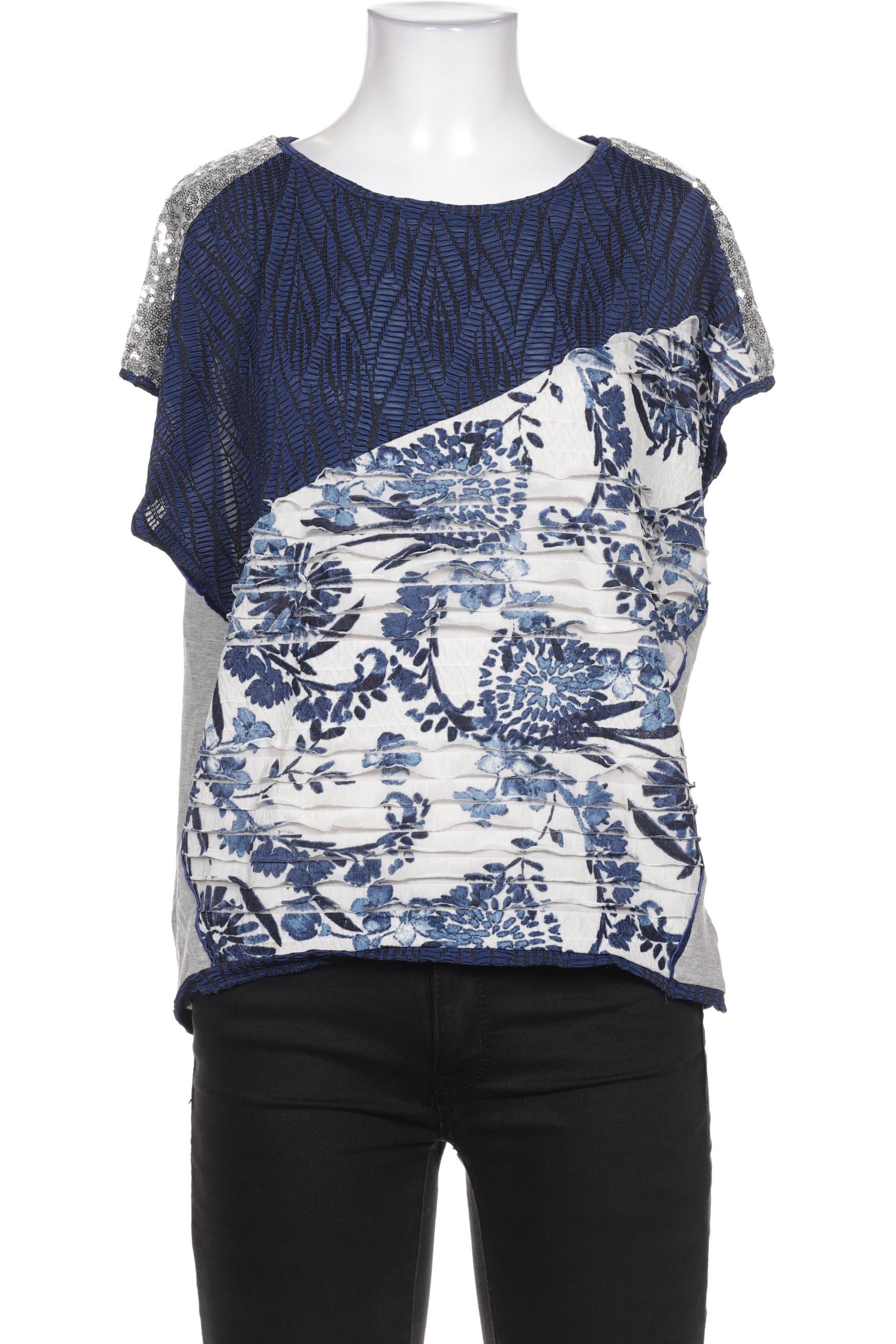 

Desigual Damen Bluse, blau, Gr. 38