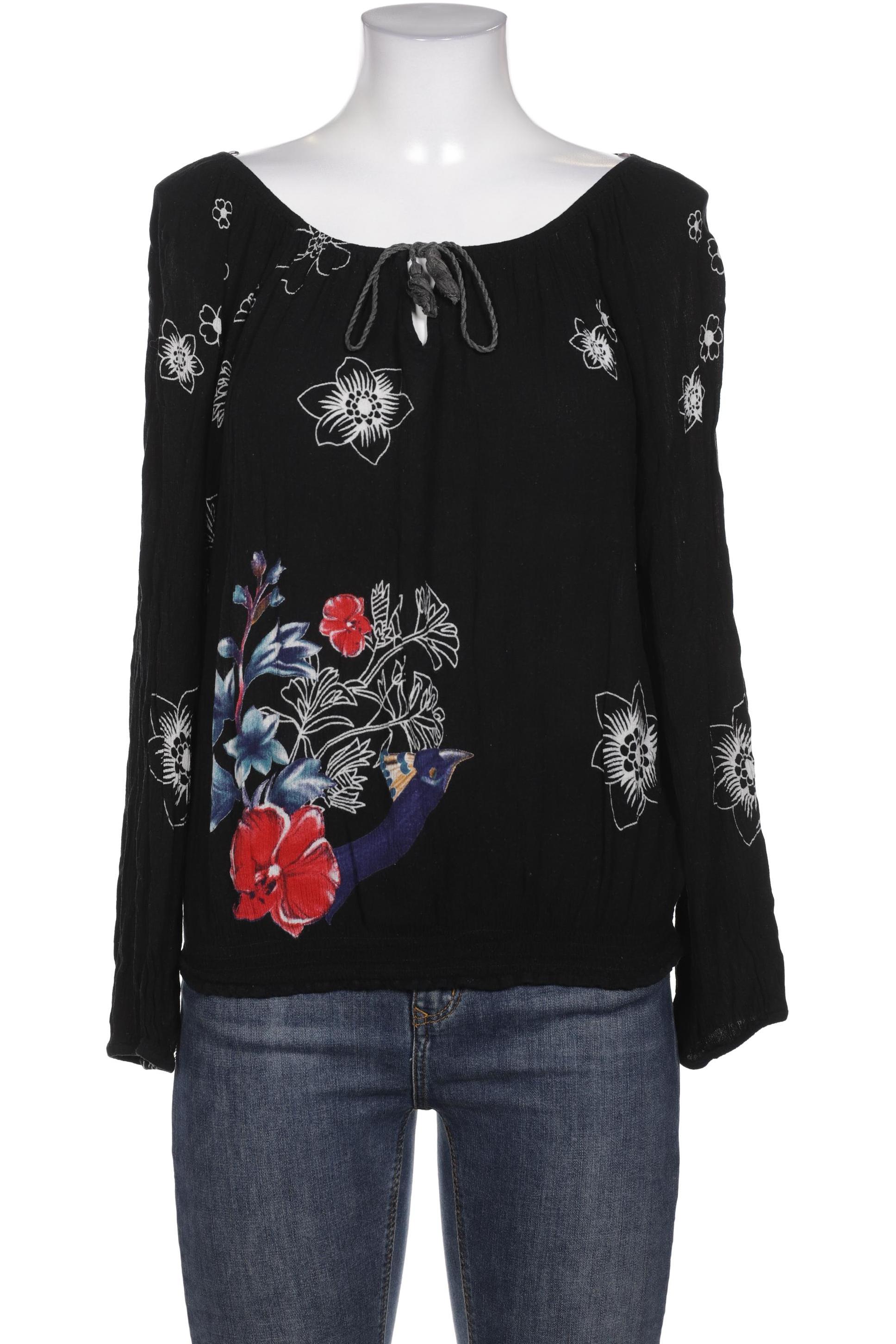 

Desigual Damen Bluse, schwarz, Gr. 38