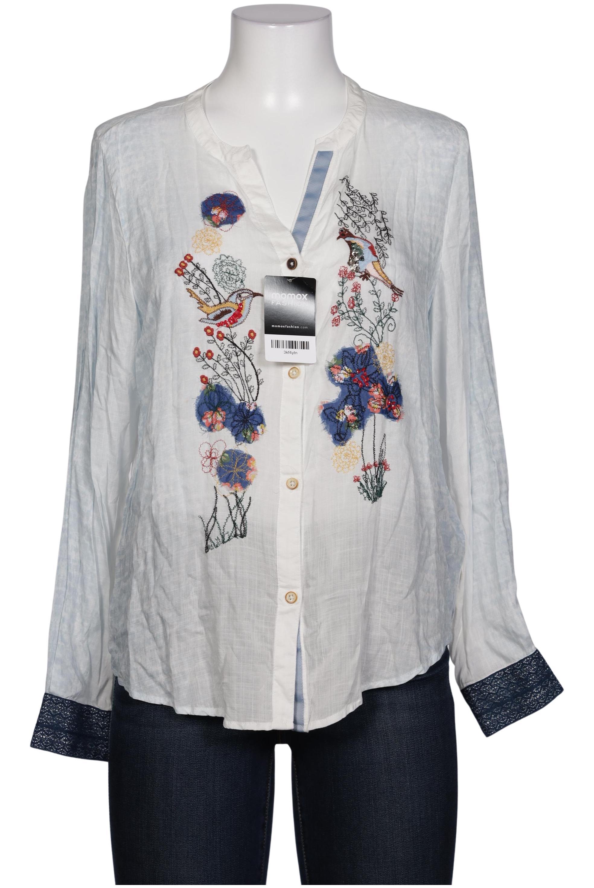 

Desigual Damen Bluse, hellblau, Gr. 42