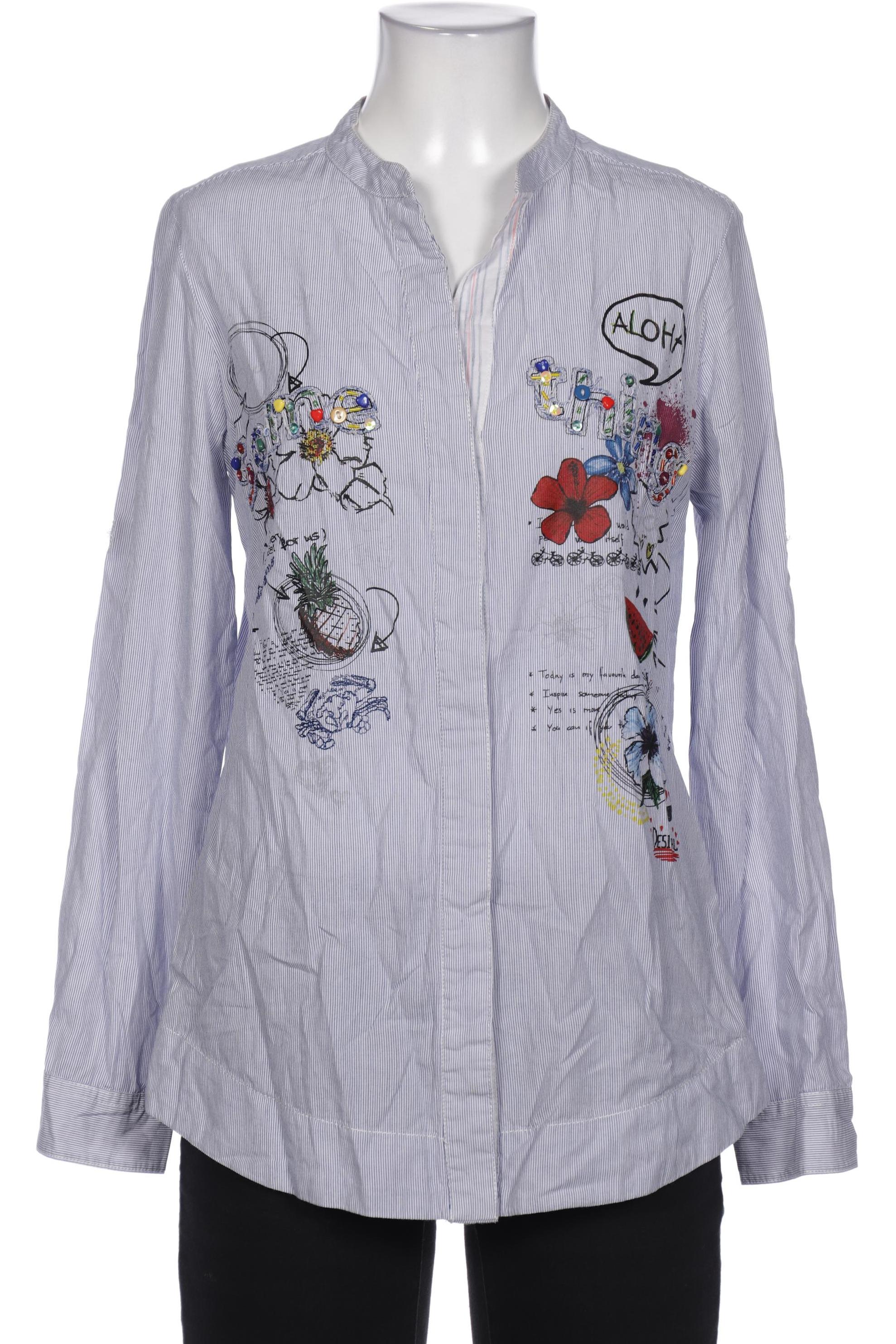 

Desigual Damen Bluse, hellblau, Gr. 36