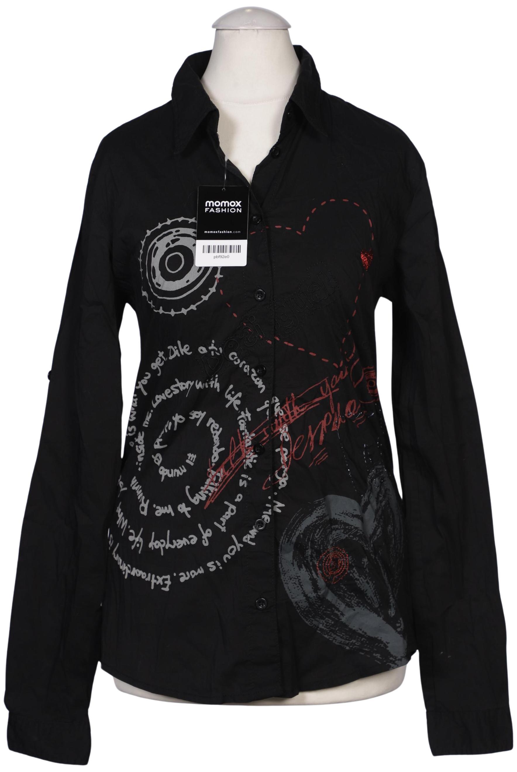 

Desigual Damen Bluse, schwarz, Gr. 36