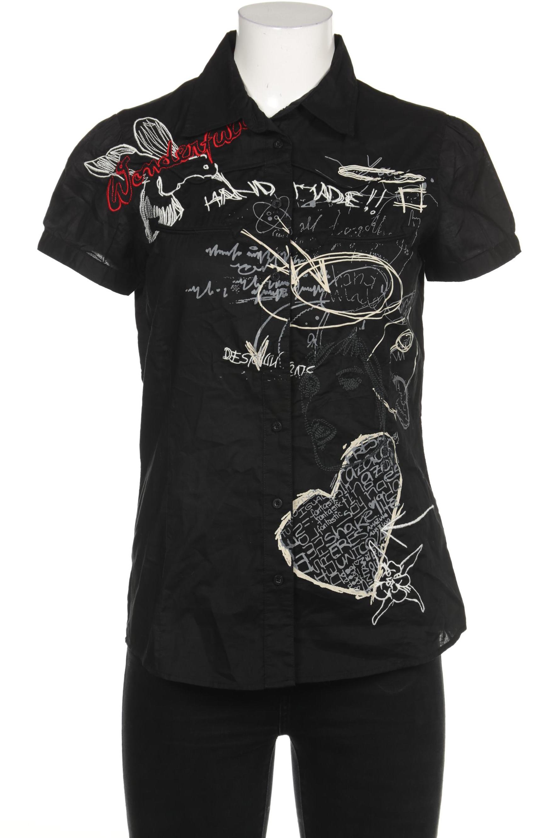 

Desigual Damen Bluse, schwarz