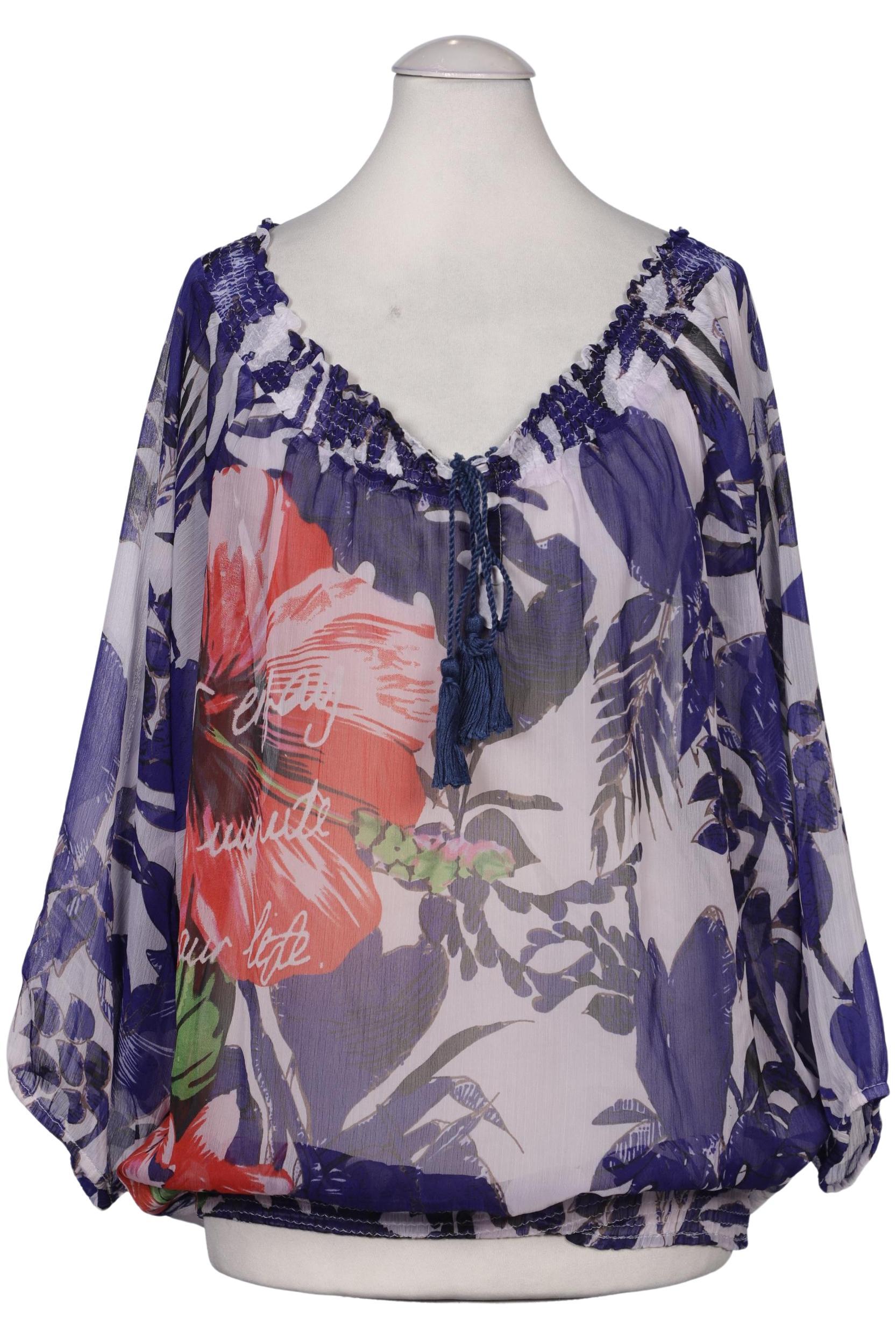

Desigual Damen Bluse, blau, Gr. 36