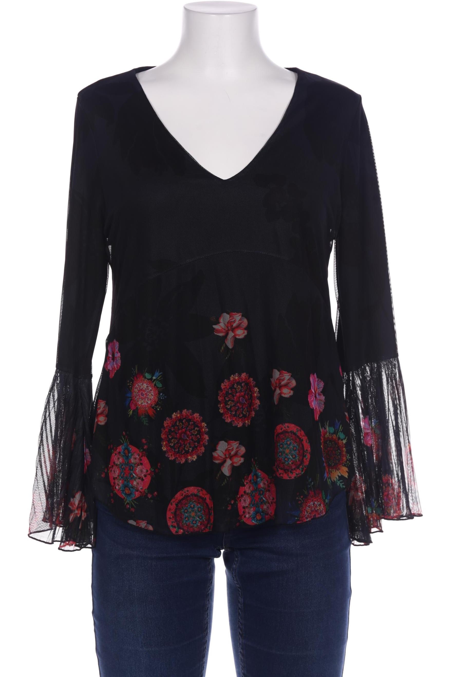 

Desigual Damen Bluse, marineblau, Gr. 42