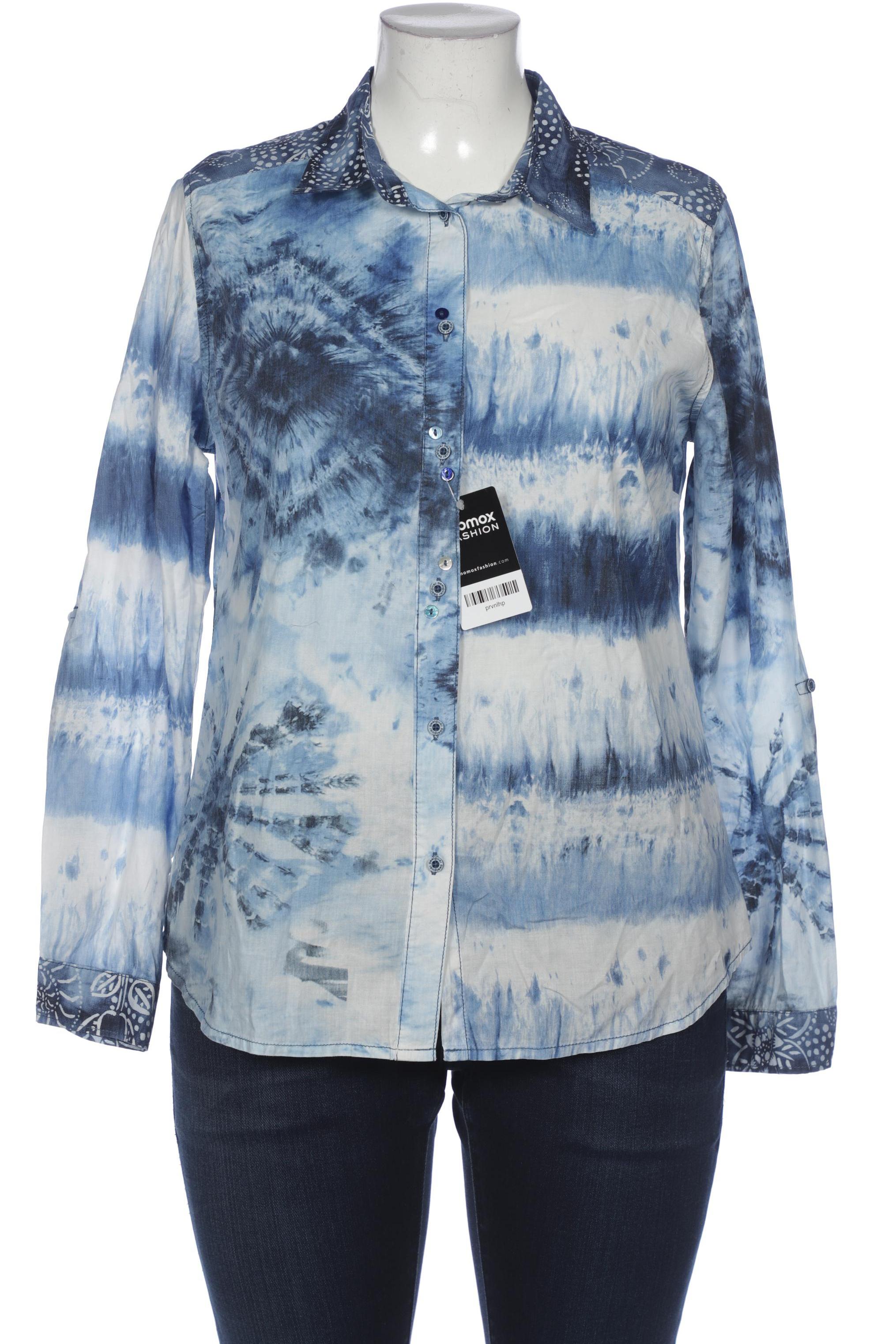 

Desigual Damen Bluse, blau, Gr. 44