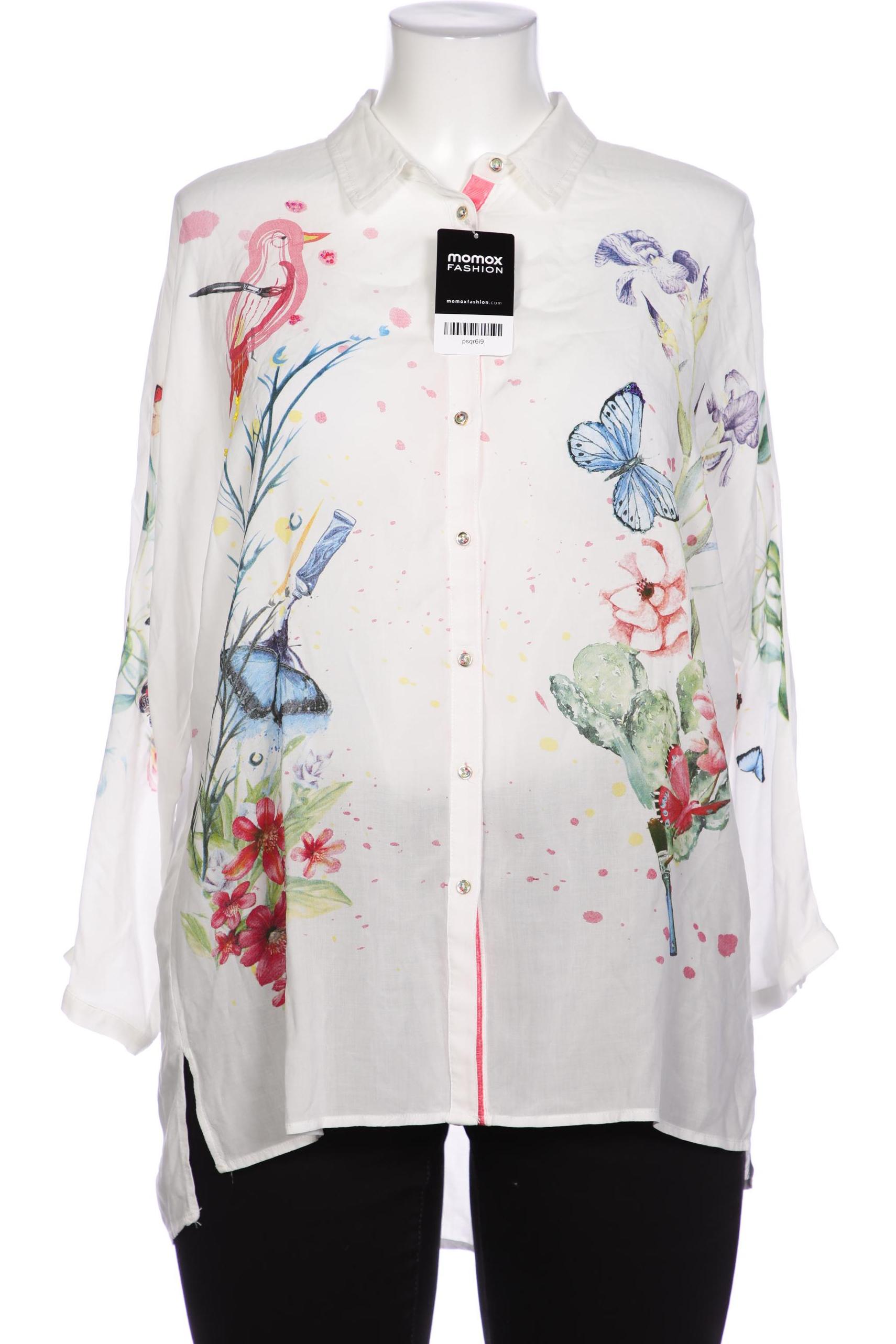 

Desigual Damen Bluse, weiß, Gr. 44