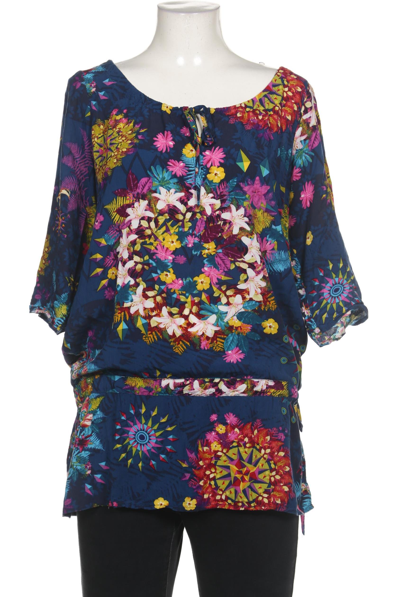 

Desigual Damen Bluse, marineblau, Gr. 42