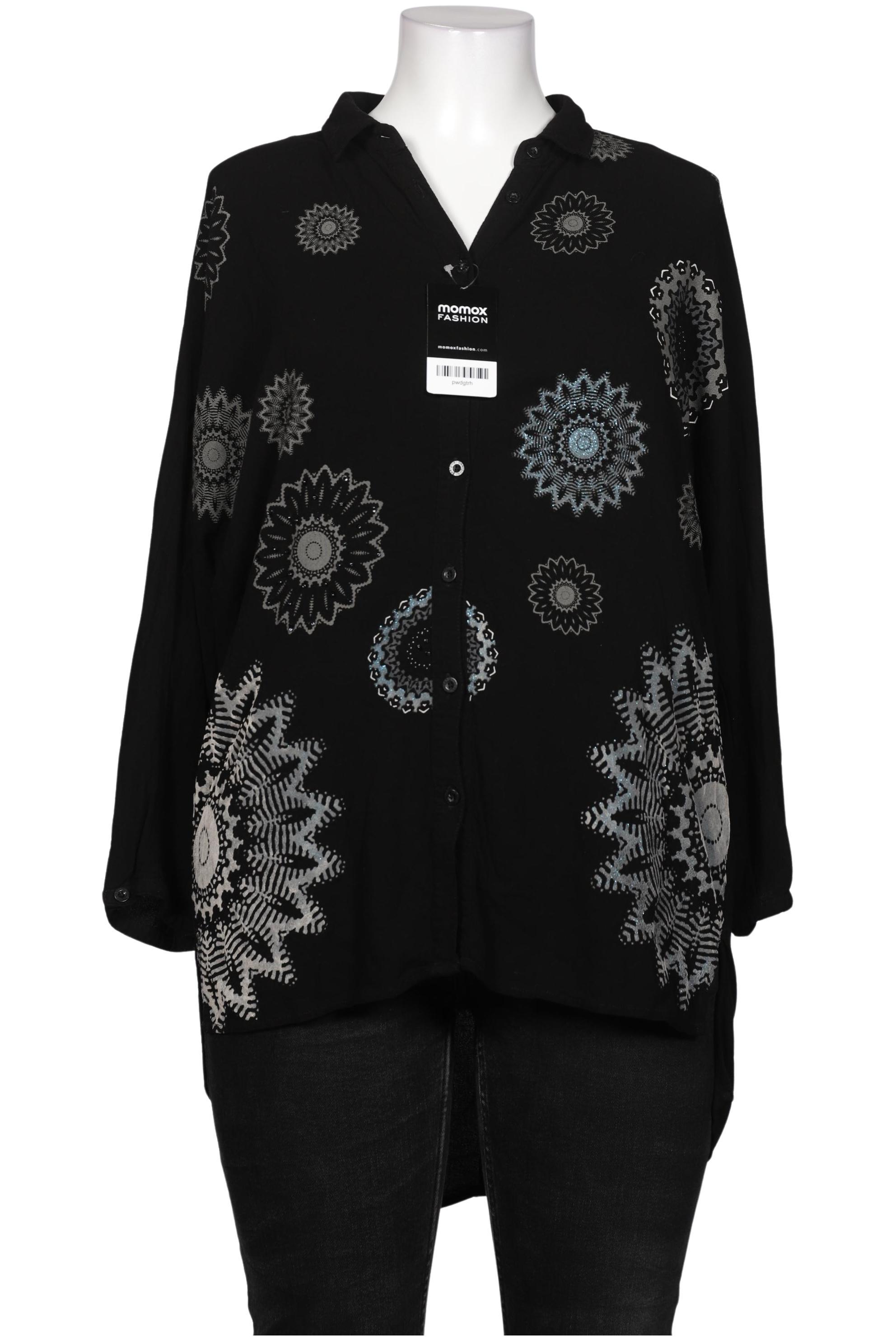 

Desigual Damen Bluse, schwarz, Gr. 44