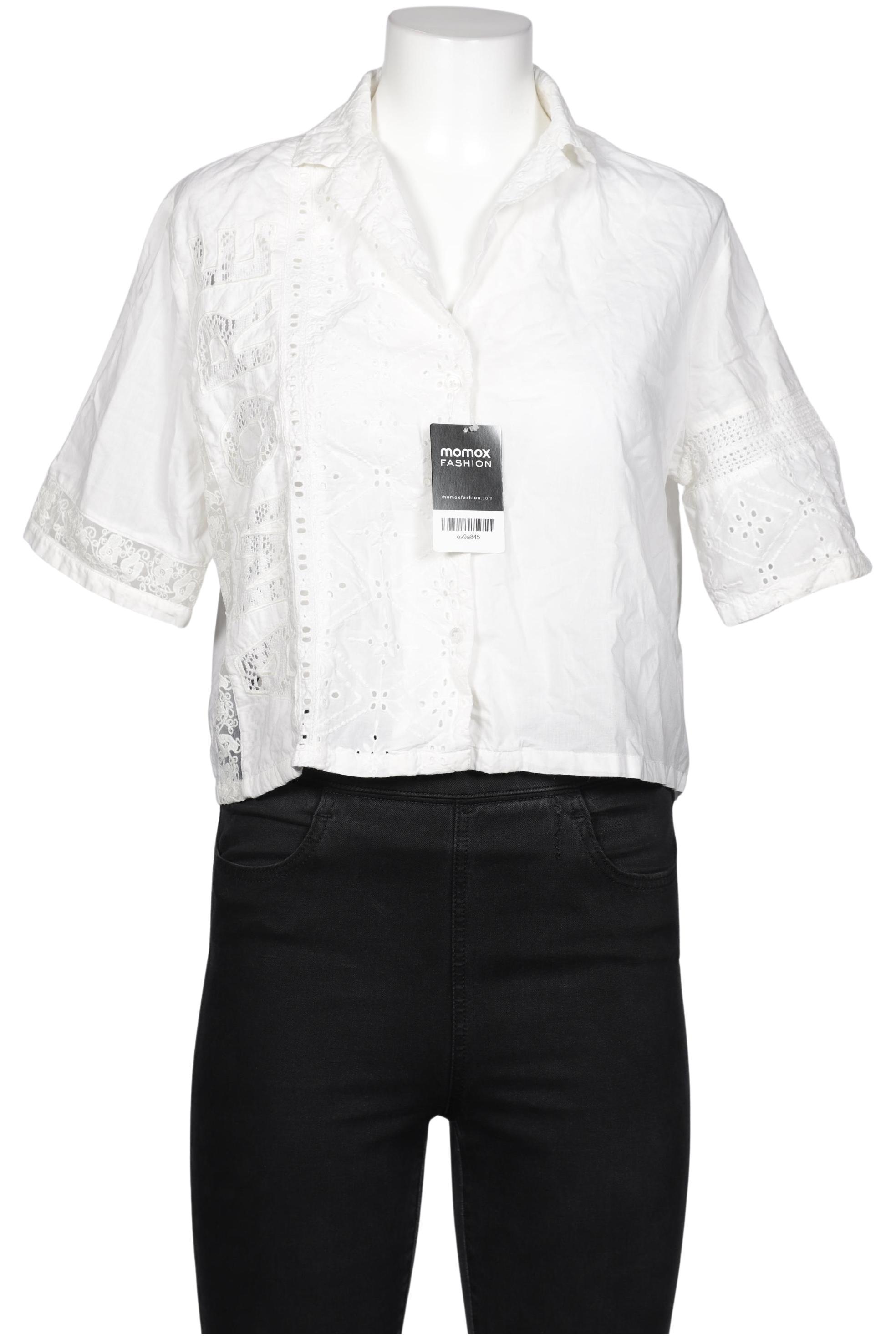 

Desigual Damen Bluse, weiß, Gr. 42