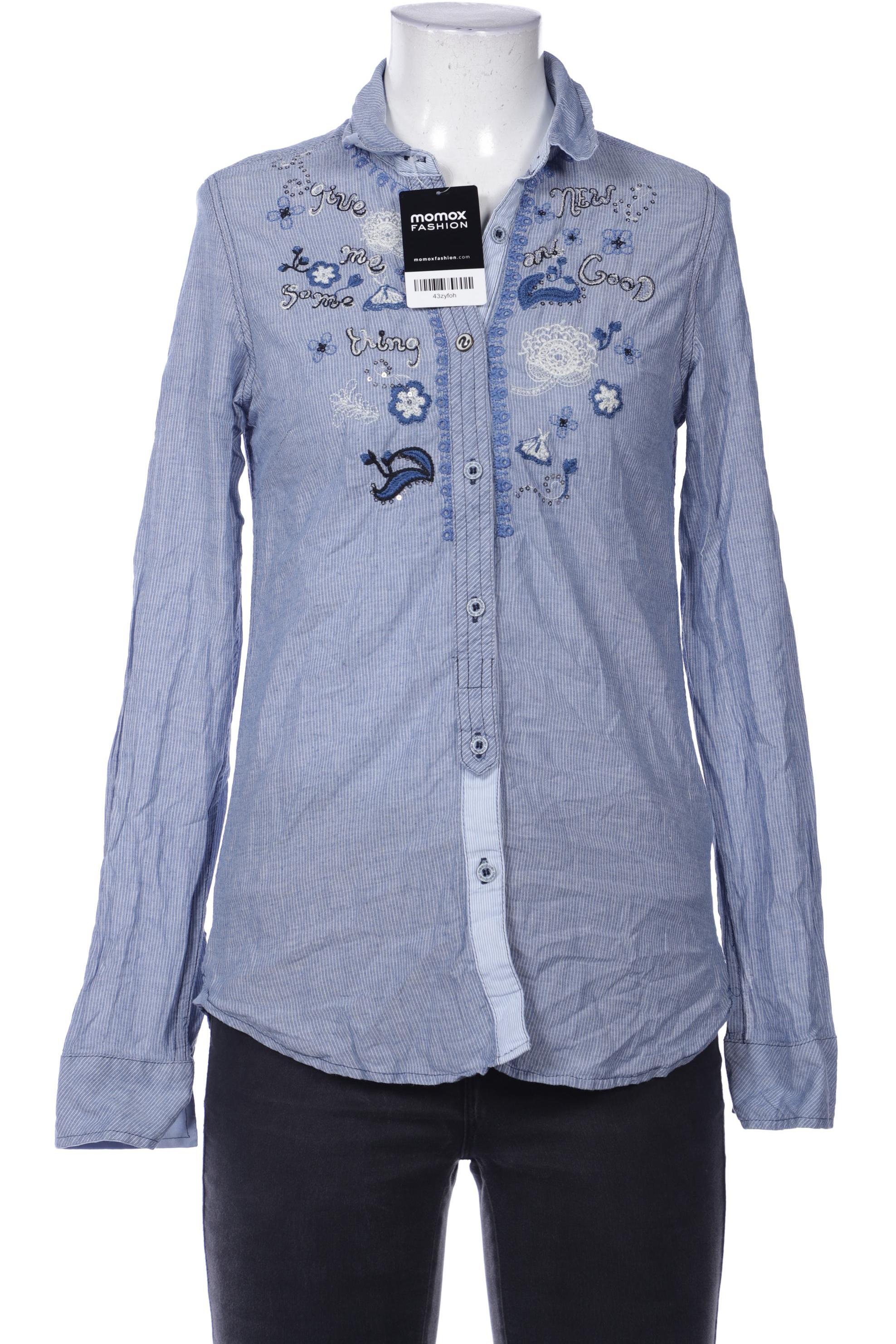 

Desigual Damen Bluse, hellblau, Gr. 38