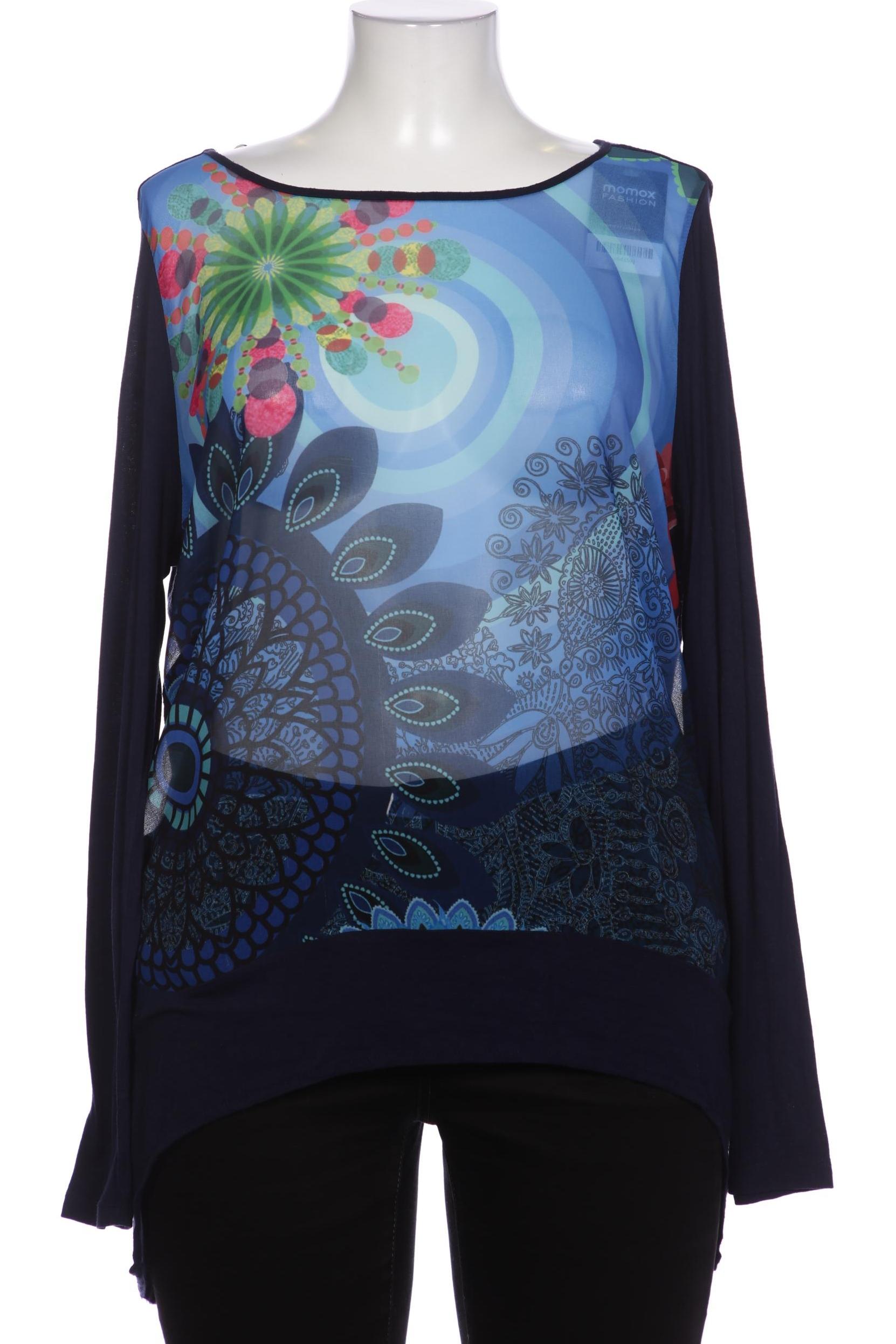 

Desigual Damen Bluse, marineblau, Gr. 44