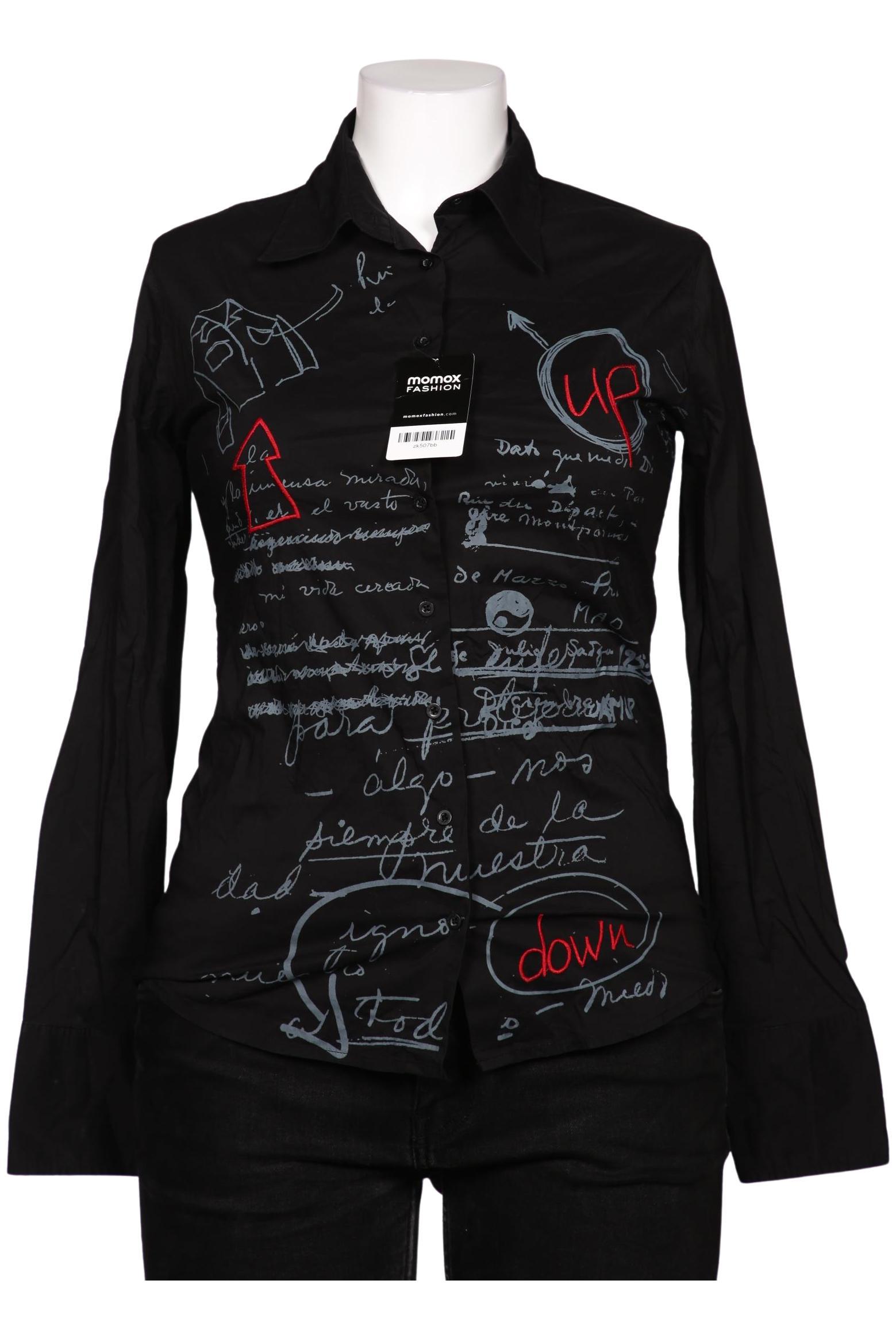 

Desigual Damen Bluse, schwarz, Gr. 42