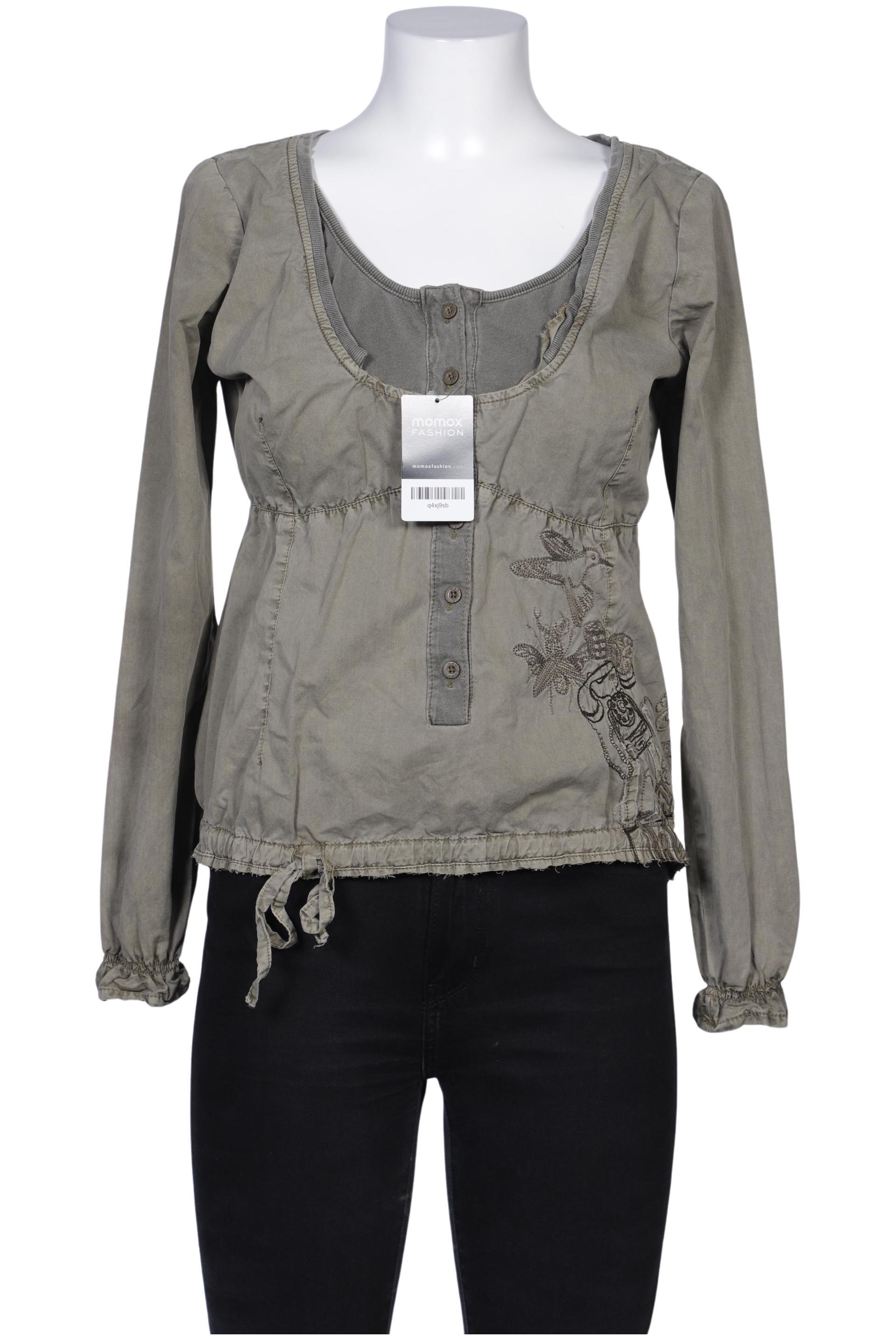 

Desigual Damen Bluse, grün, Gr. 40