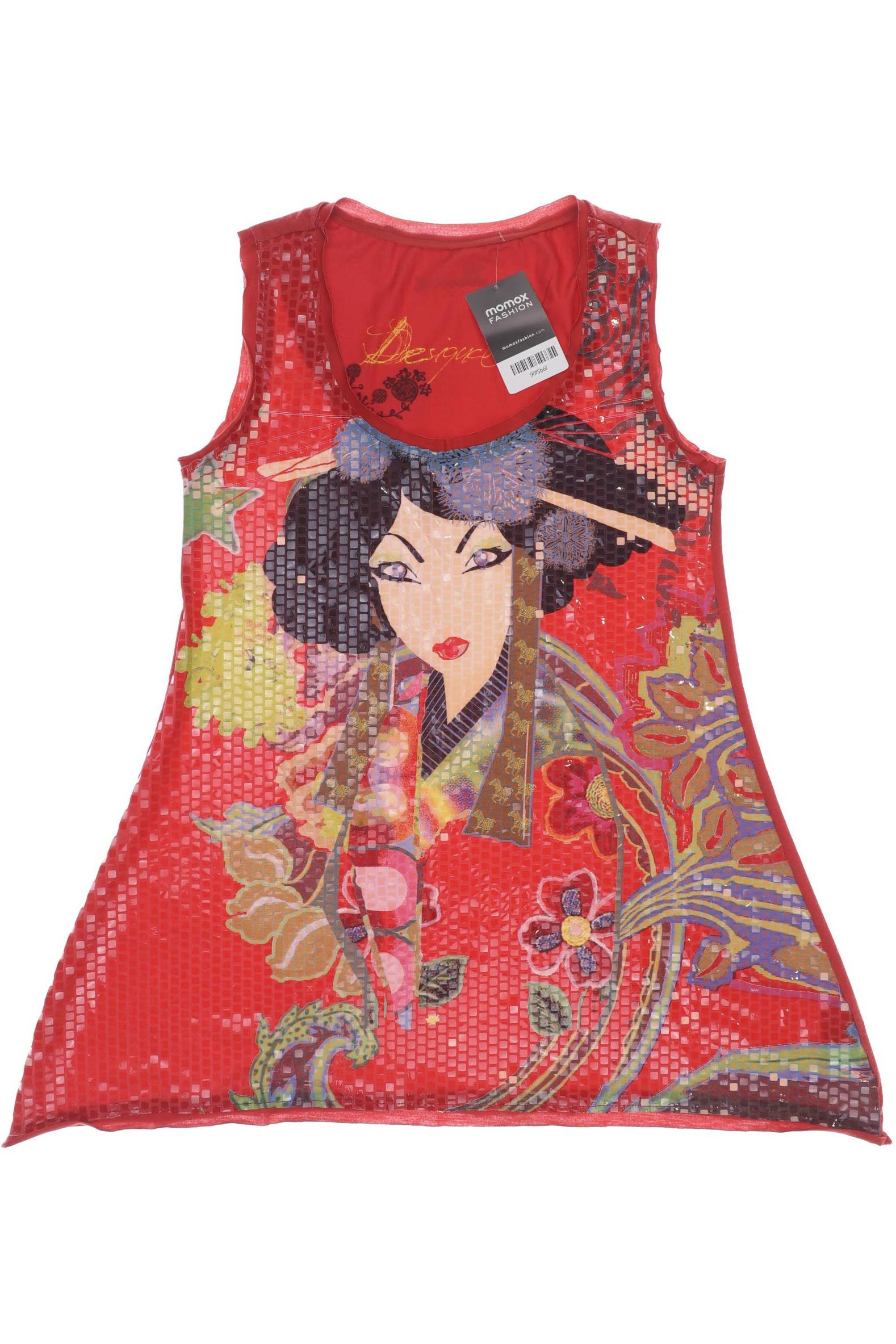 

Desigual Damen Bluse, rot, Gr. 38