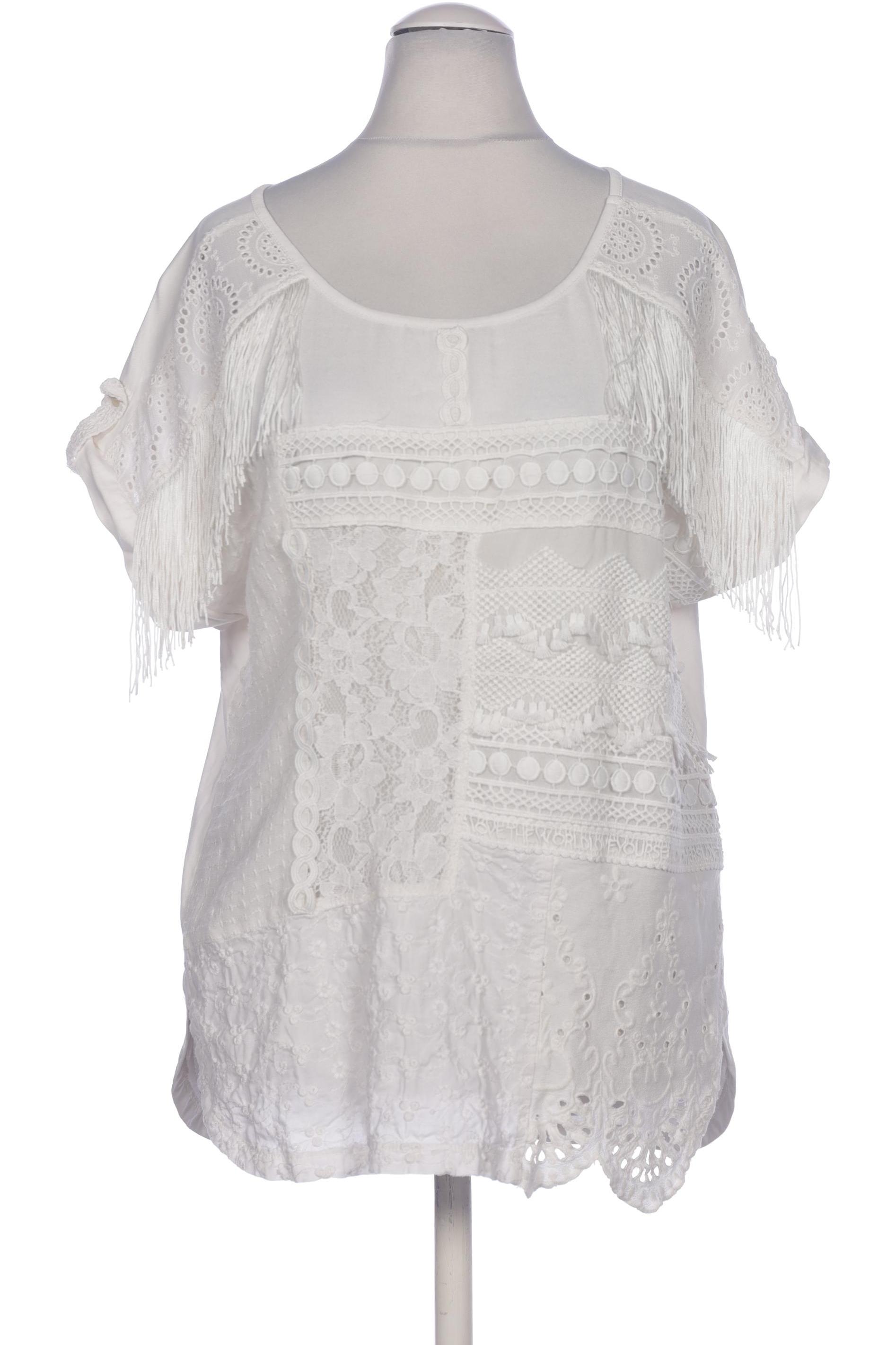 

Desigual Damen Bluse, weiß, Gr. 38