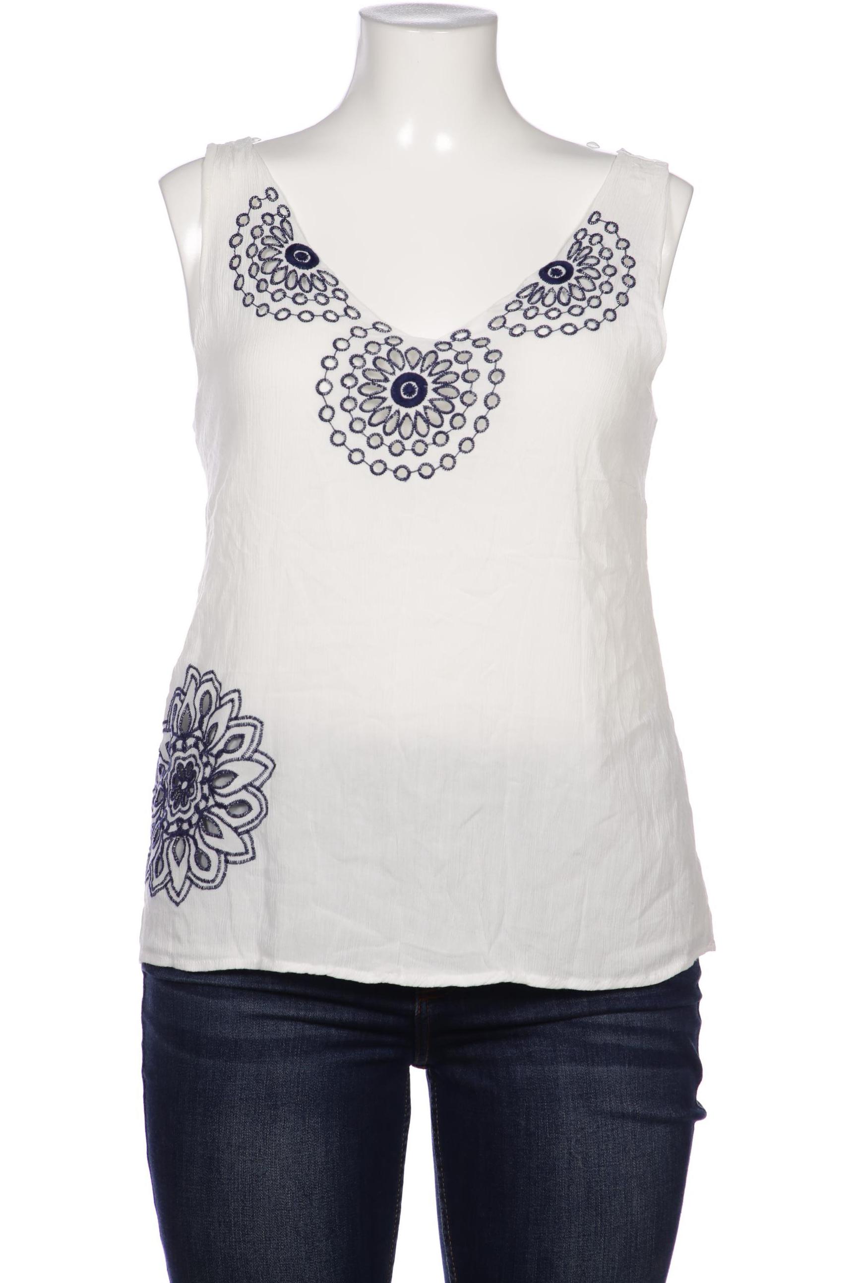 

Desigual Damen Bluse, weiß, Gr. 44