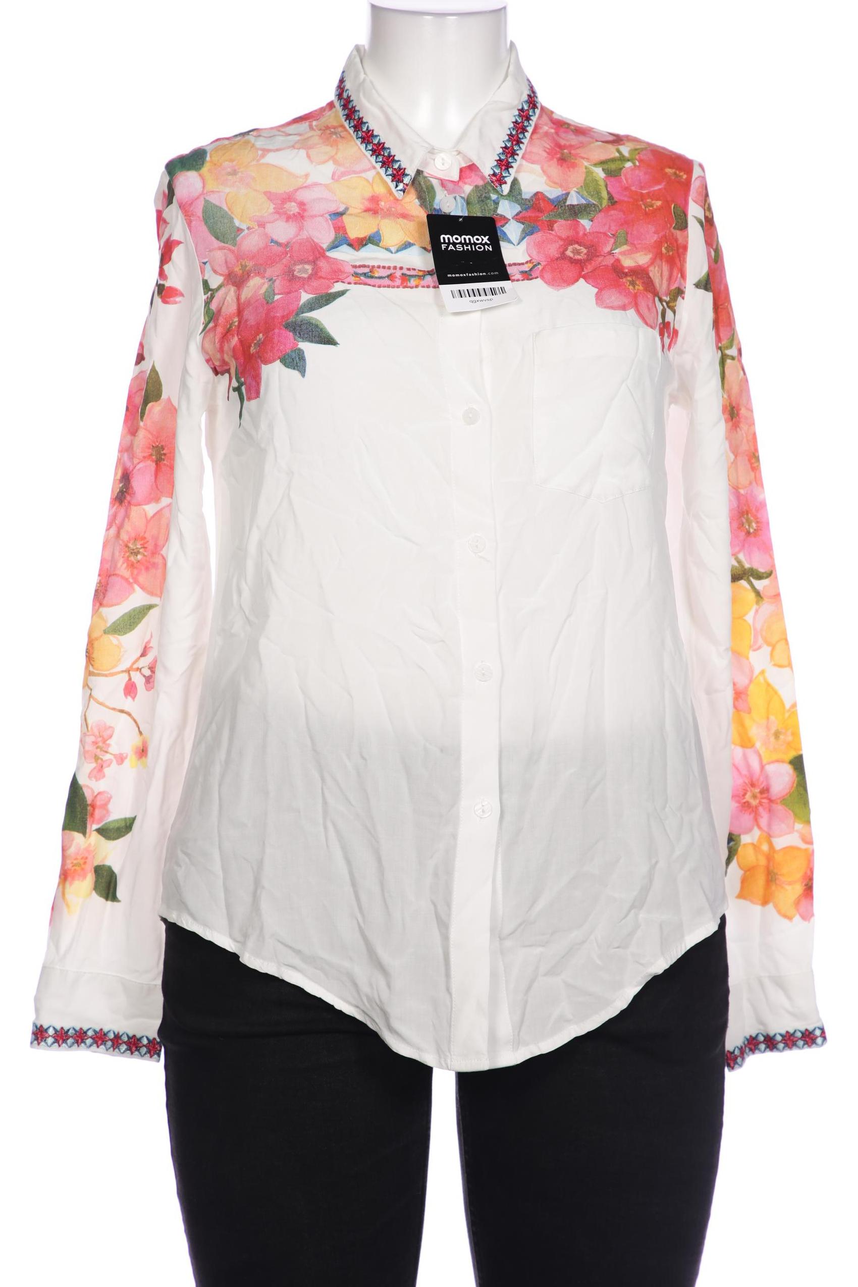 

Desigual Damen Bluse, weiß, Gr. 42