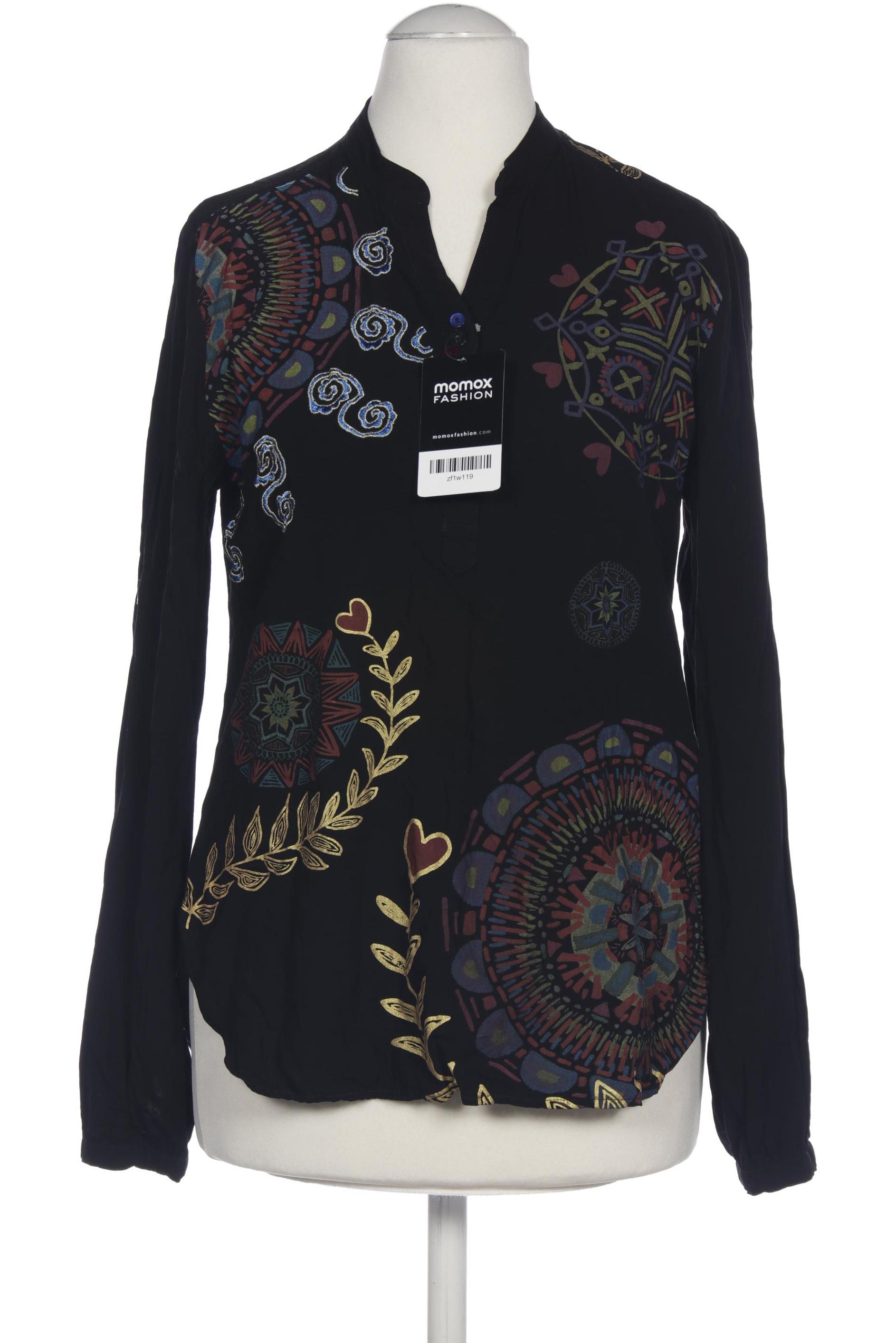

Desigual Damen Bluse, schwarz, Gr. 36