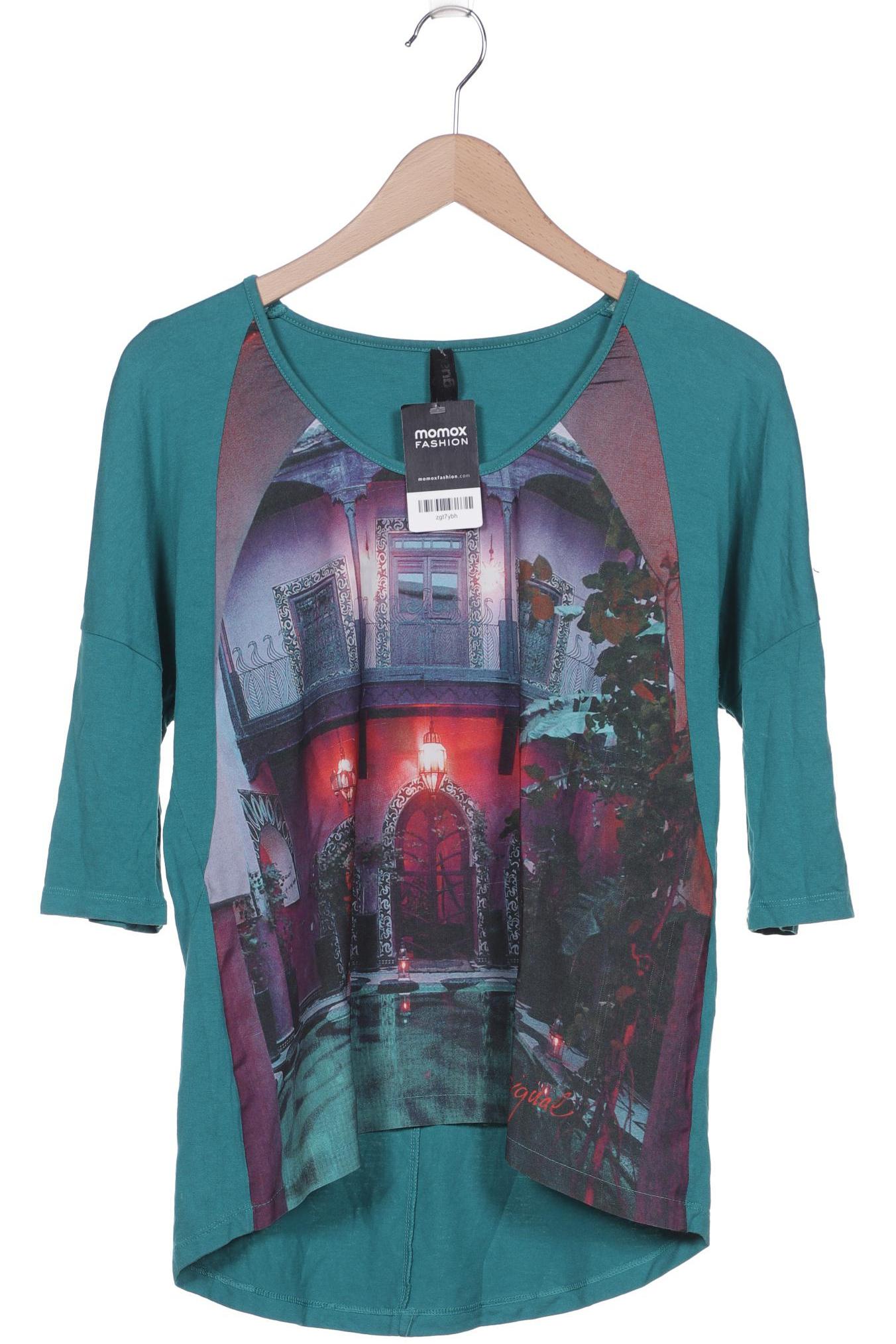

Desigual Damen Bluse, türkis, Gr. 38
