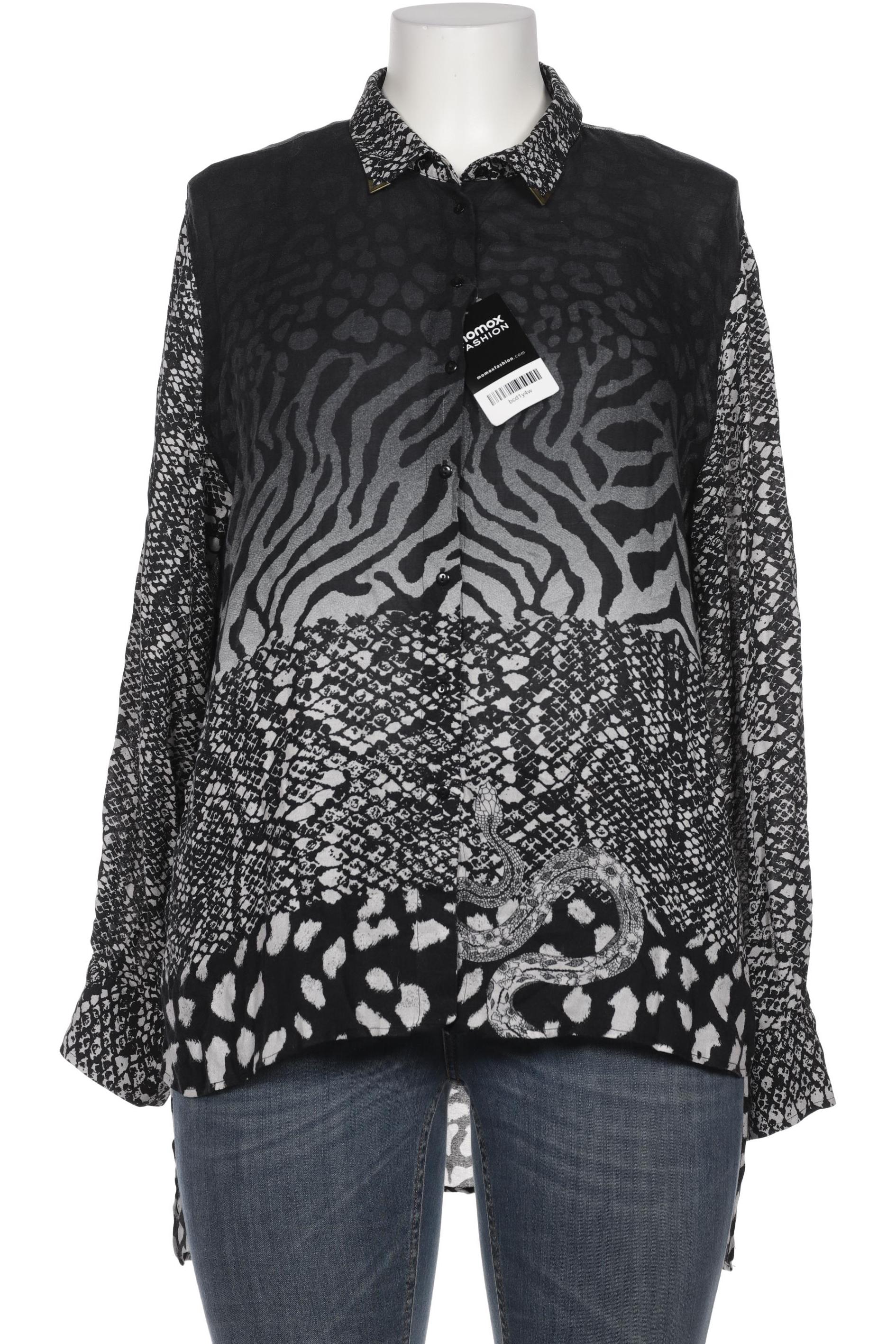 

Desigual Damen Bluse, schwarz, Gr. 46