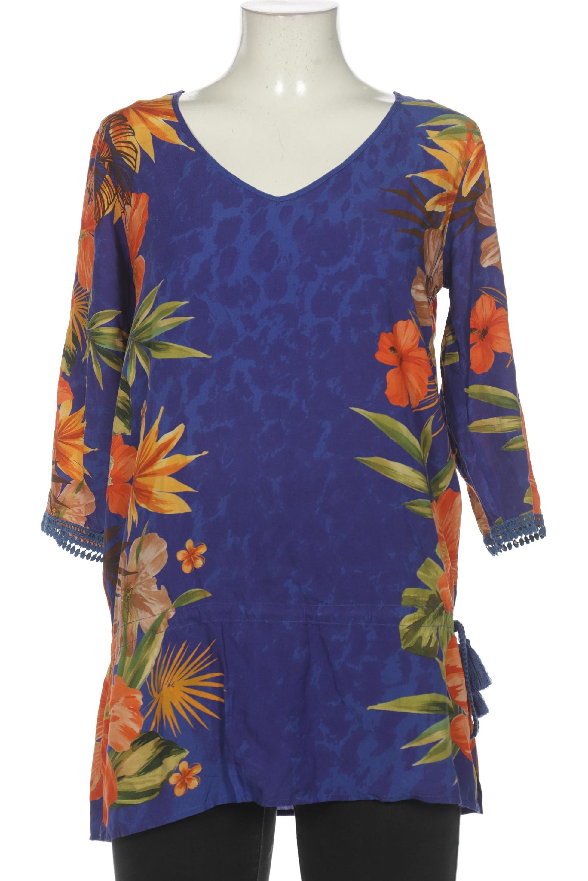 

Desigual Damen Bluse, blau, Gr. 38