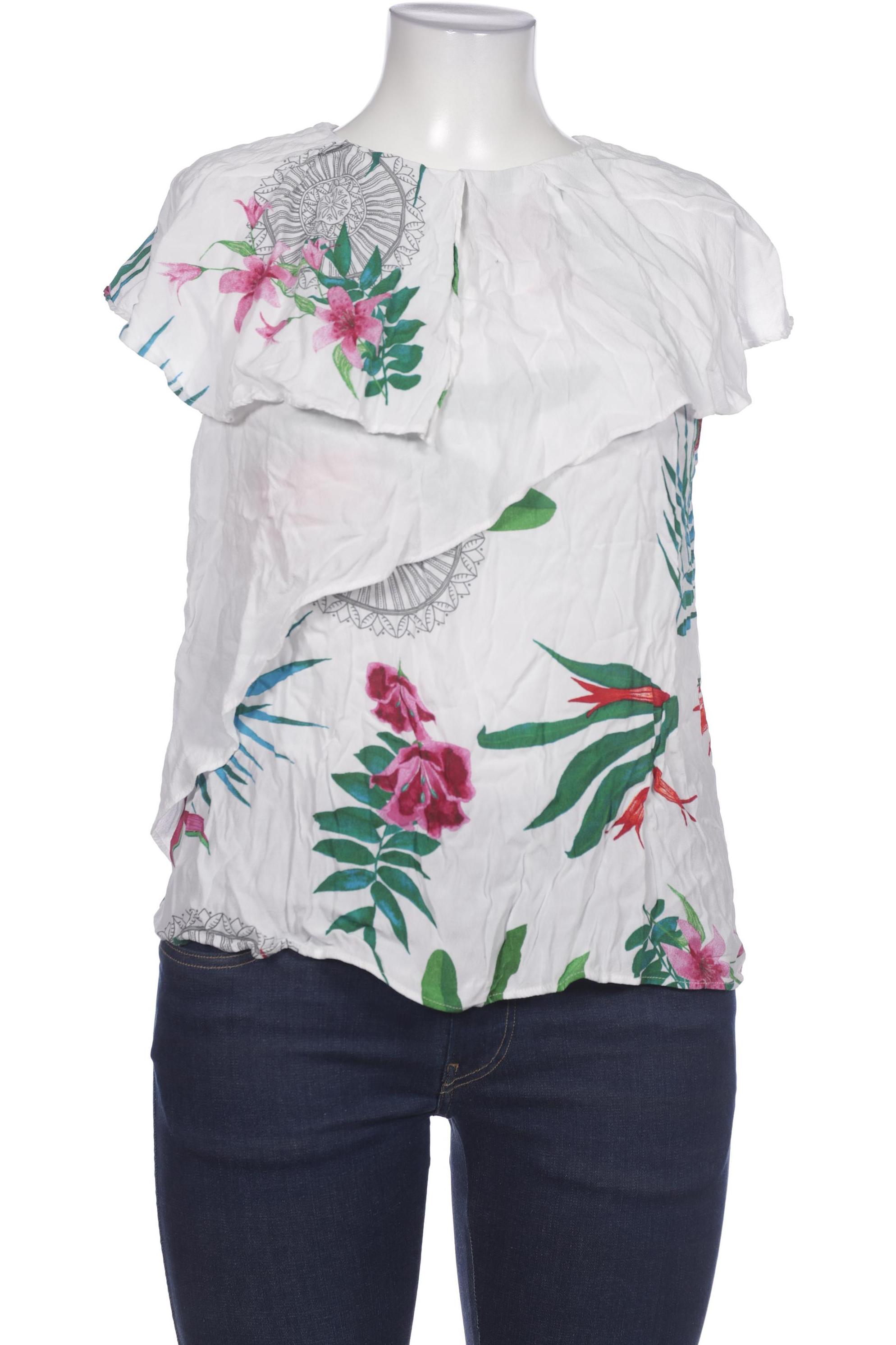 

Desigual Damen Bluse, weiß, Gr. 44
