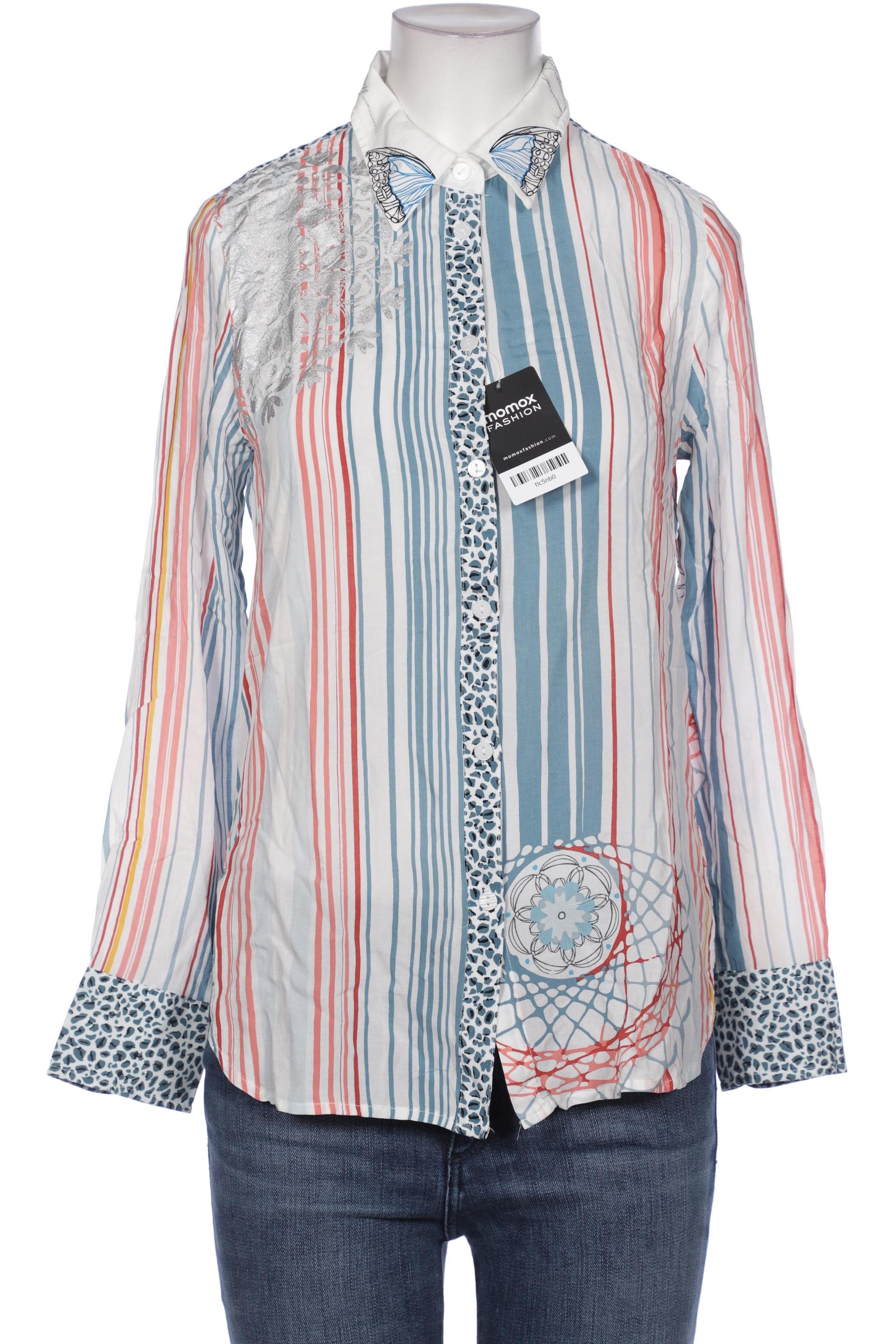 

Desigual Damen Bluse, blau, Gr. 36