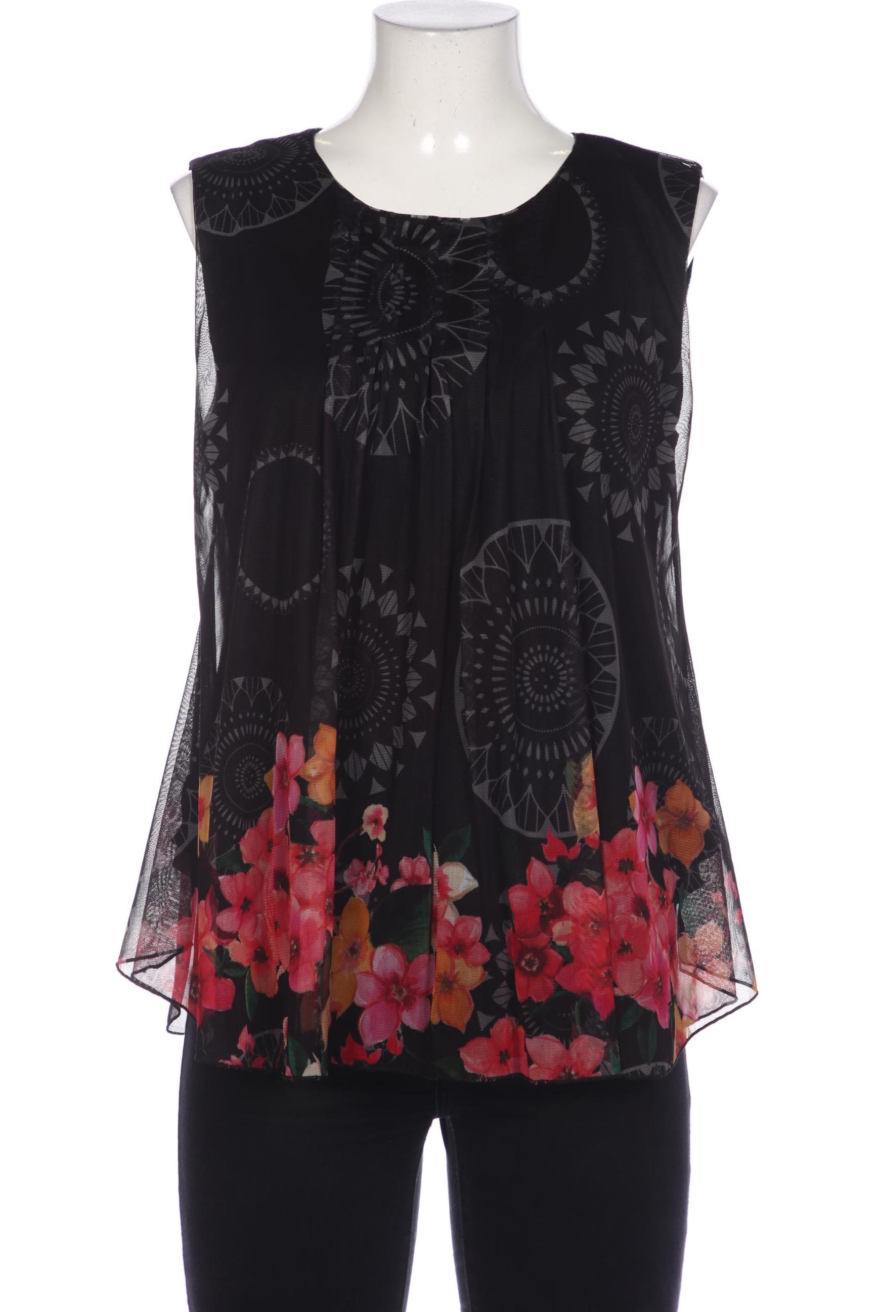 

Desigual Damen Bluse, schwarz, Gr. 42