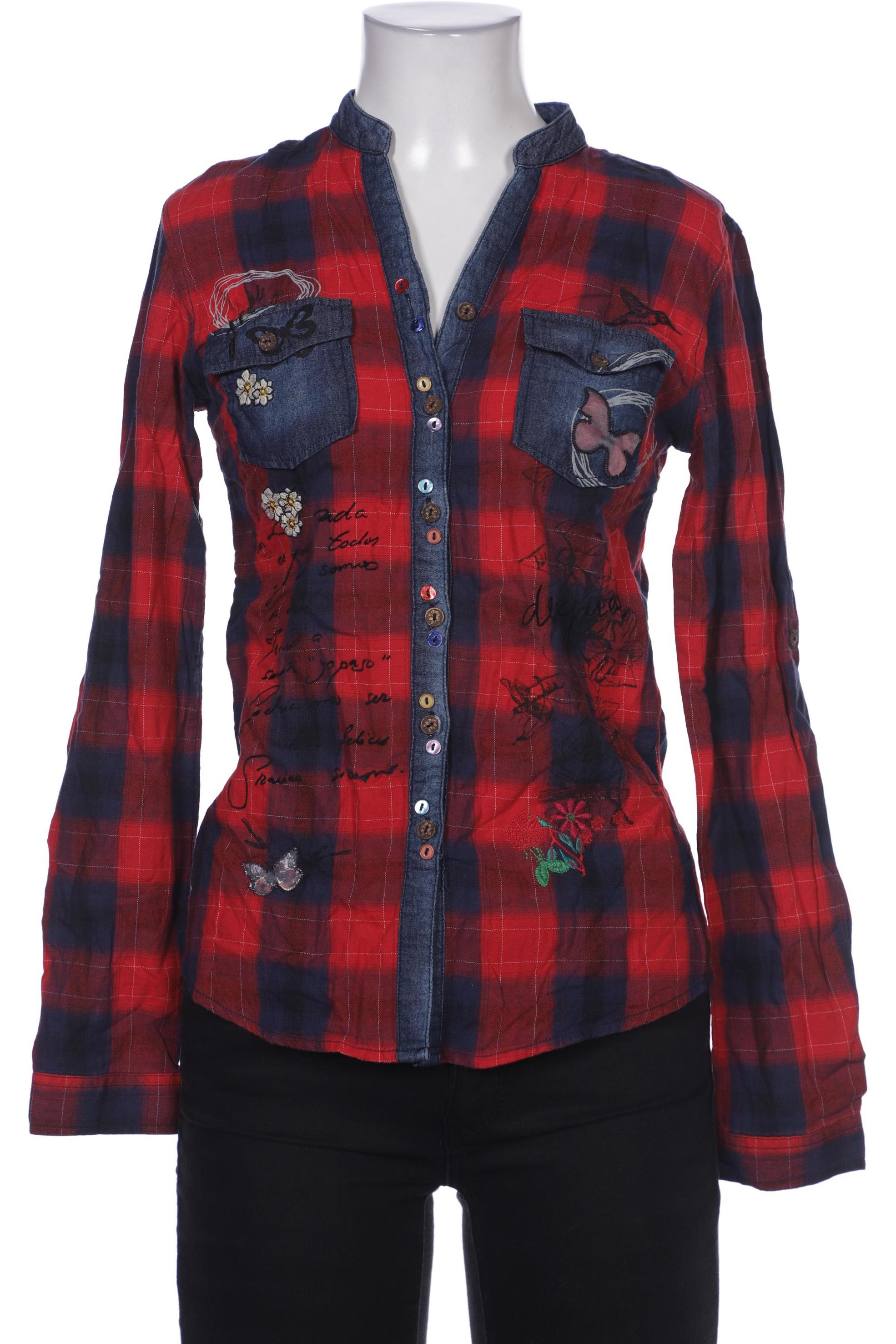 

Desigual Damen Bluse, rot, Gr. 34