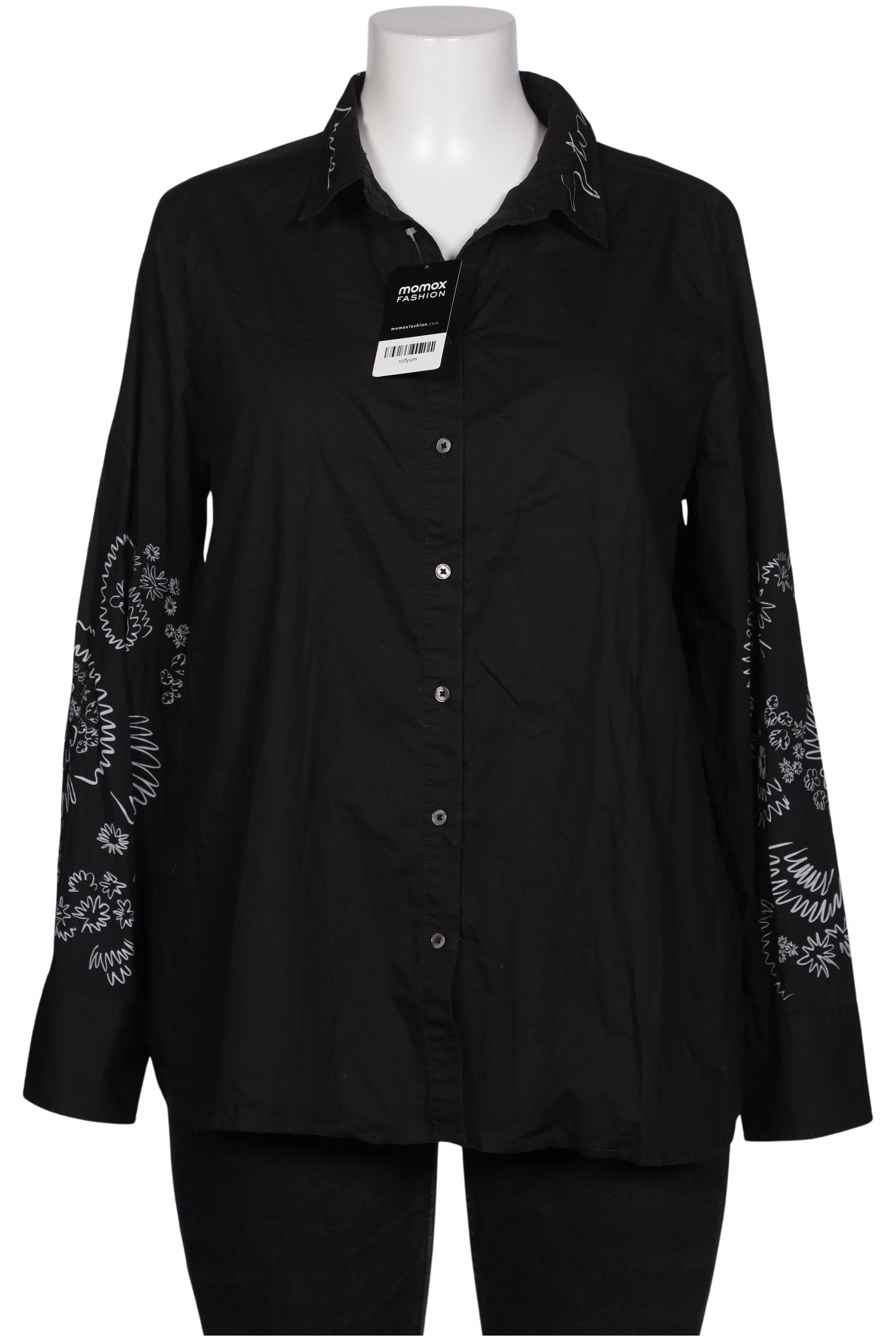 

Desigual Damen Bluse, schwarz, Gr. 46