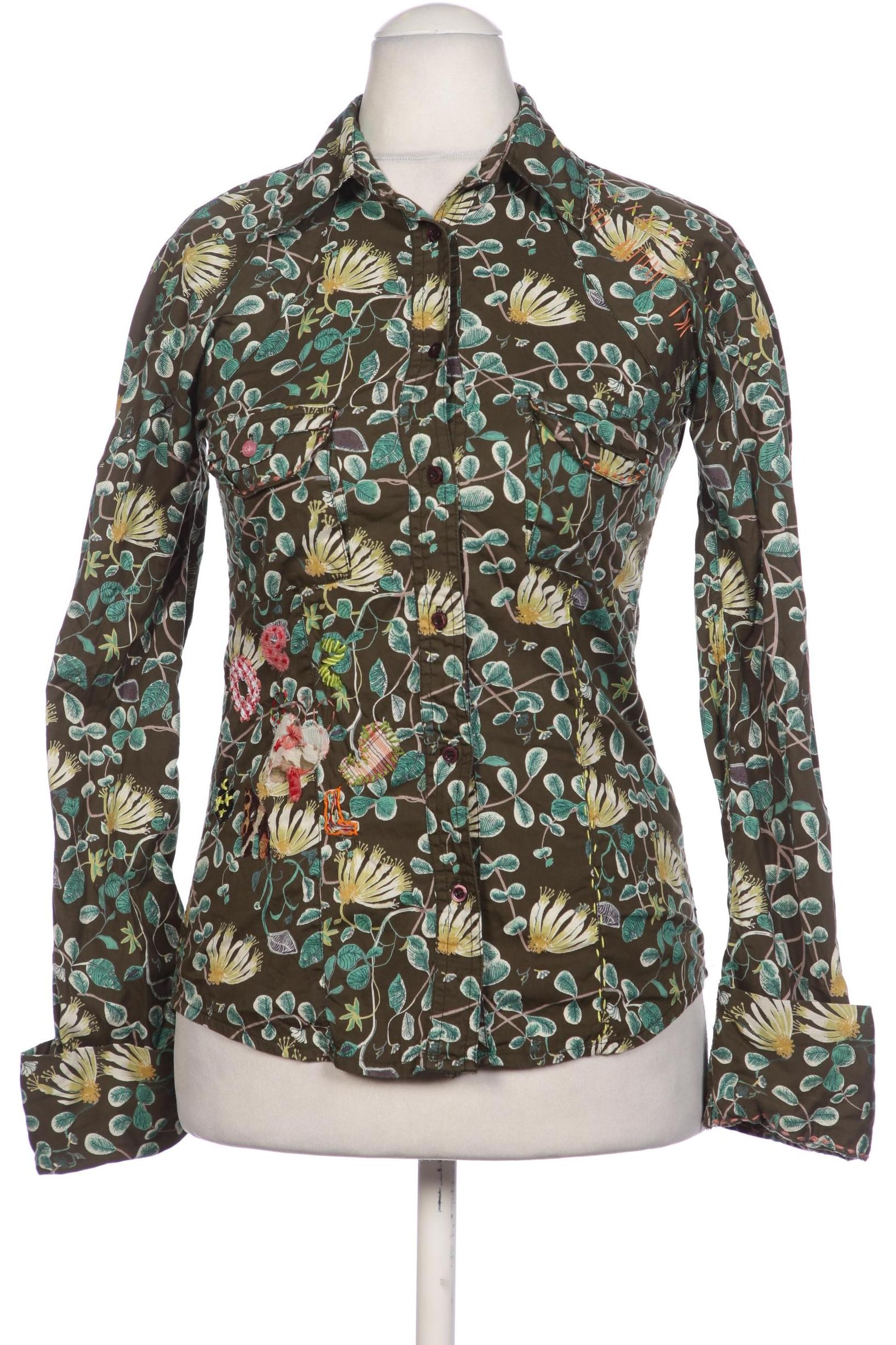 

Desigual Damen Bluse, grün, Gr. 38