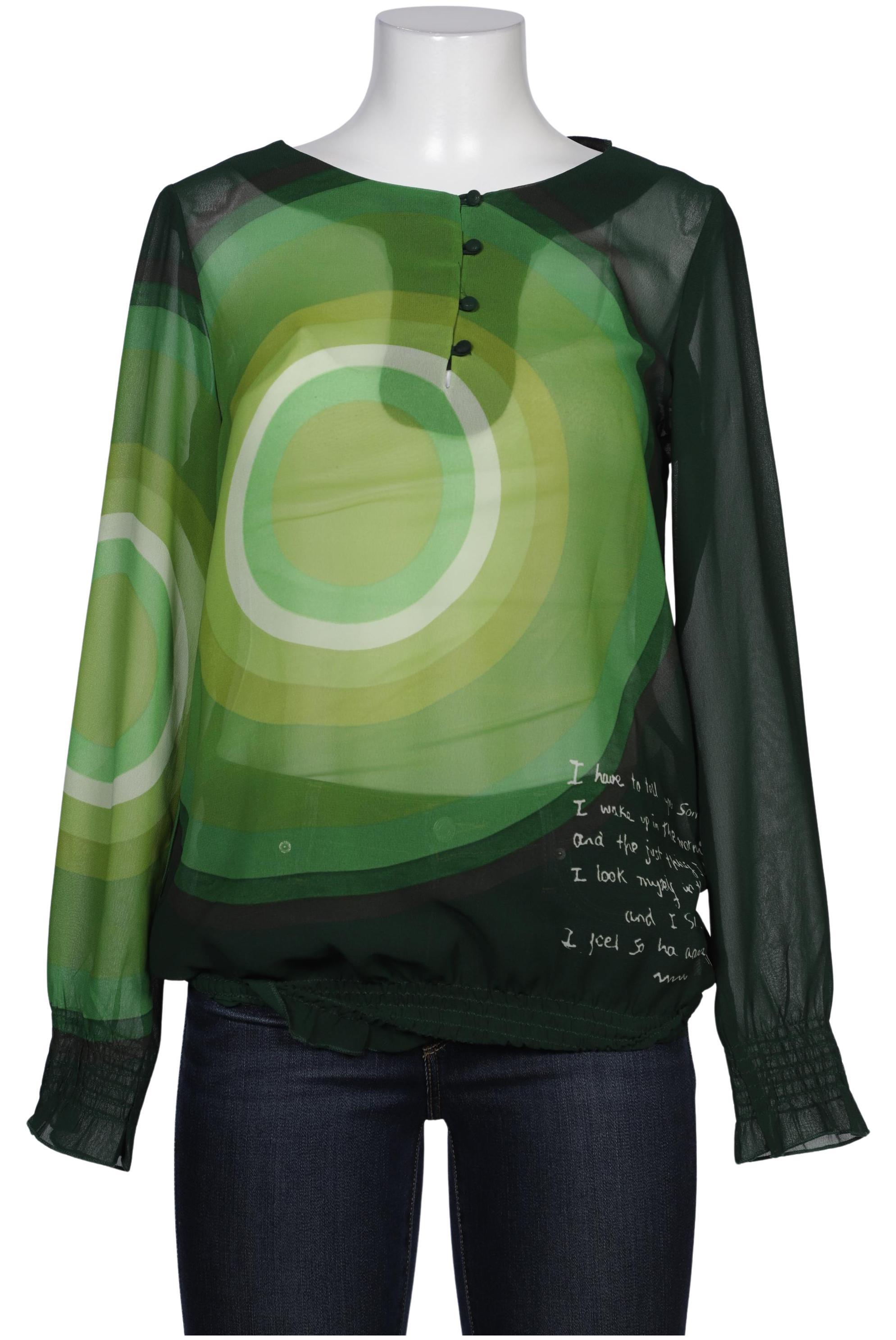 

Desigual Damen Bluse, grün, Gr. 42