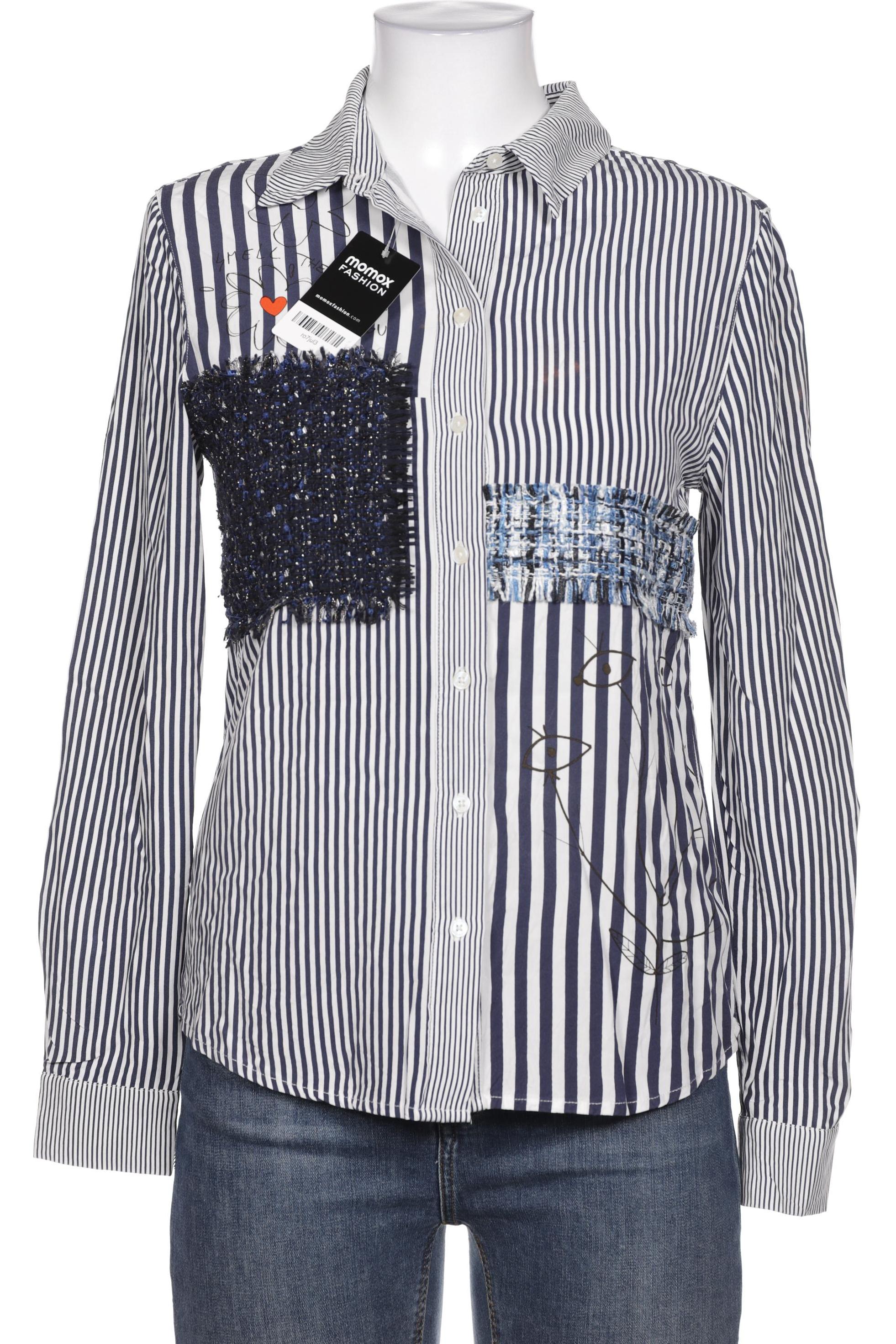 

Desigual Damen Bluse, marineblau, Gr. 36