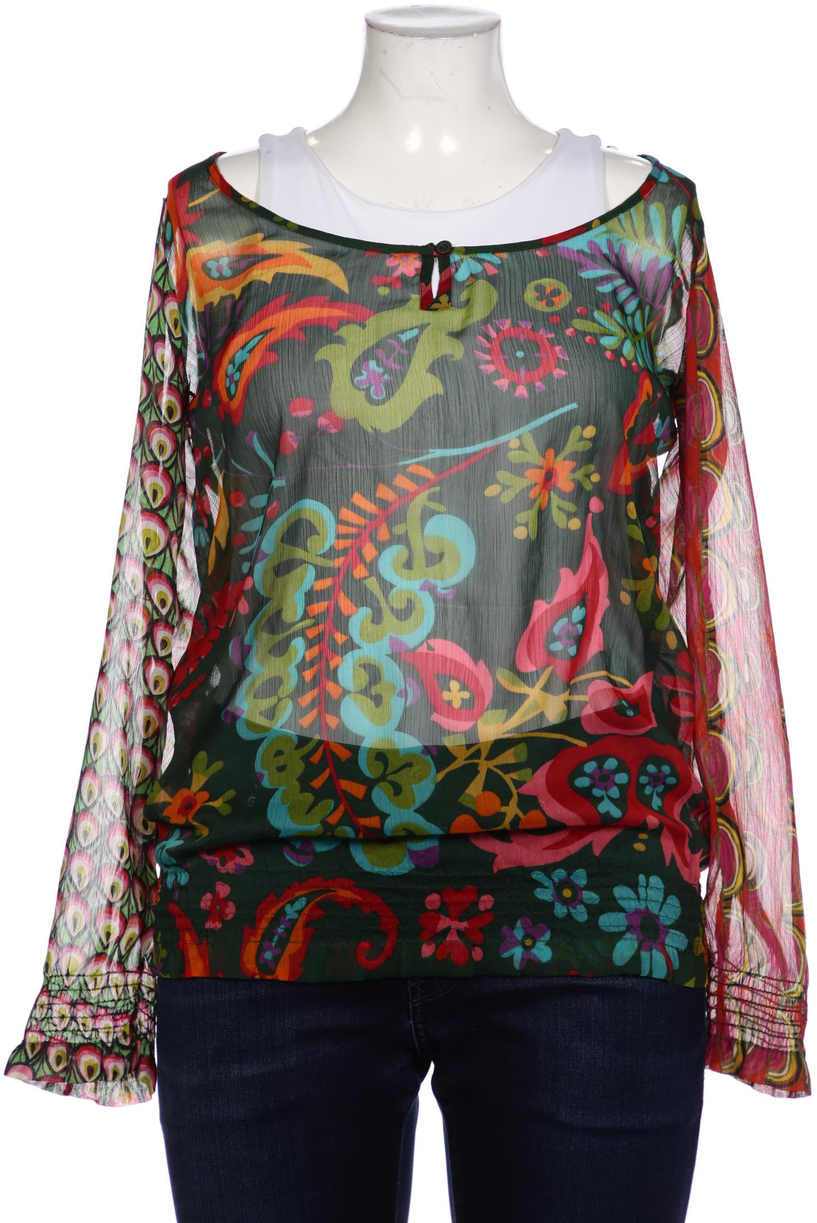 

Desigual Damen Bluse, grün, Gr. 44