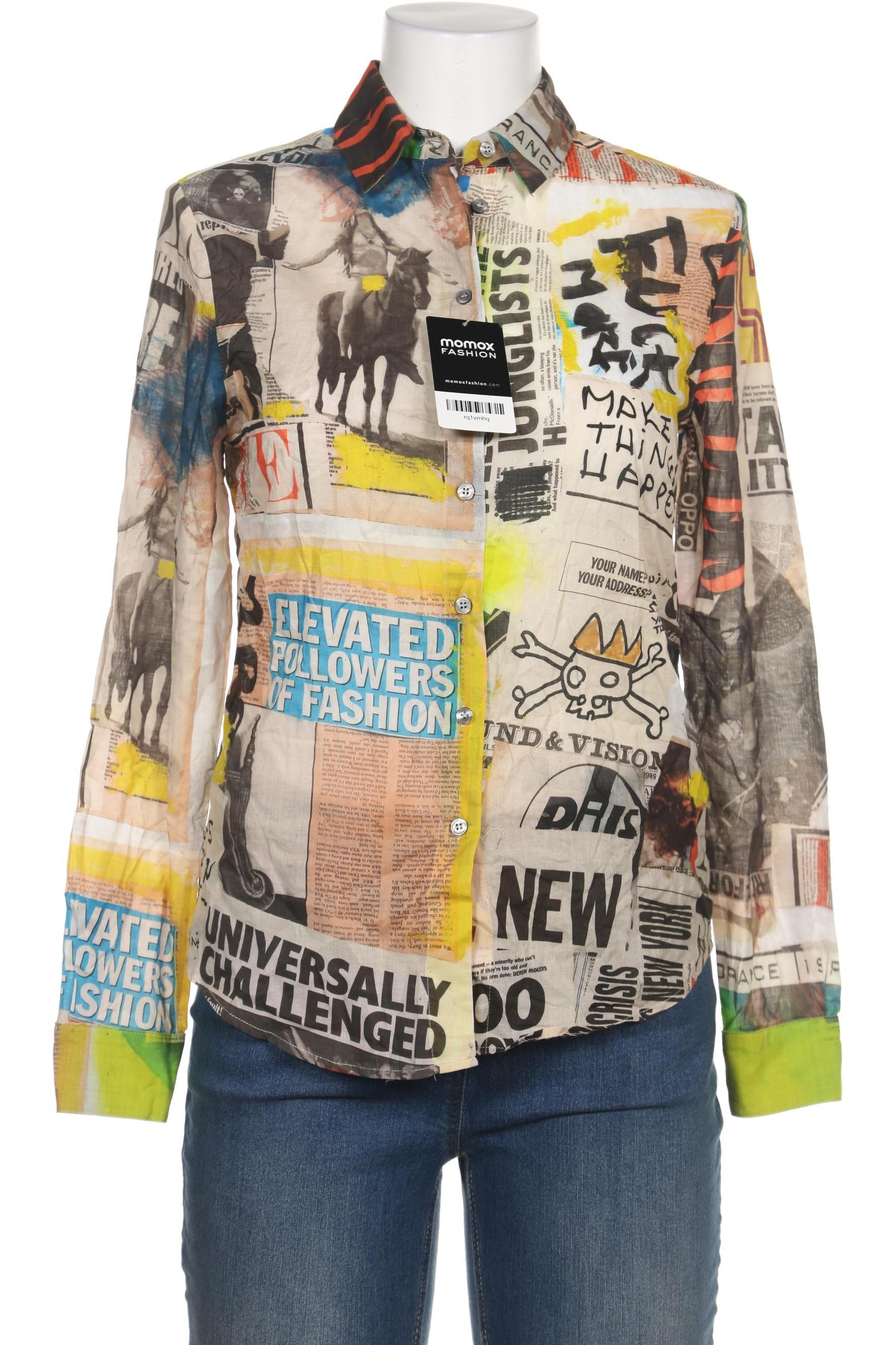 

Desigual Damen Bluse, beige, Gr. 34