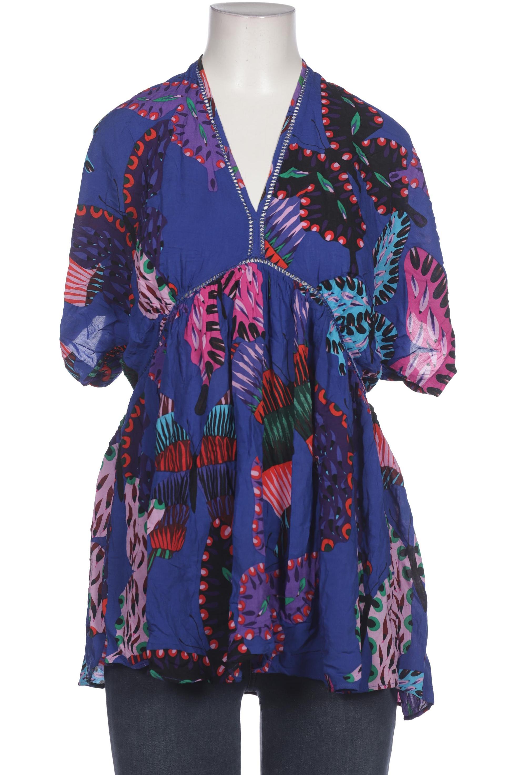 

Desigual Damen Bluse, blau, Gr. 36