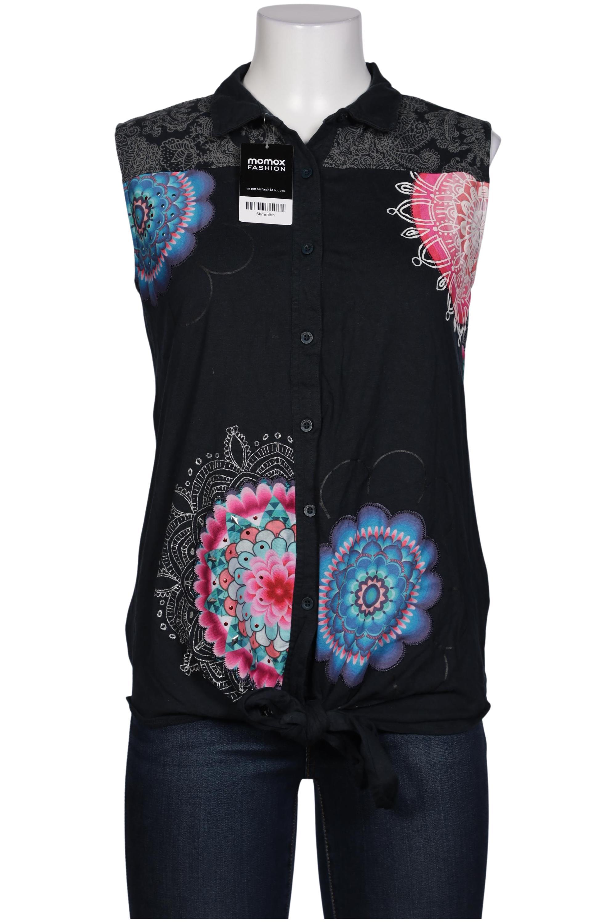 

Desigual Damen Bluse, marineblau, Gr. 42