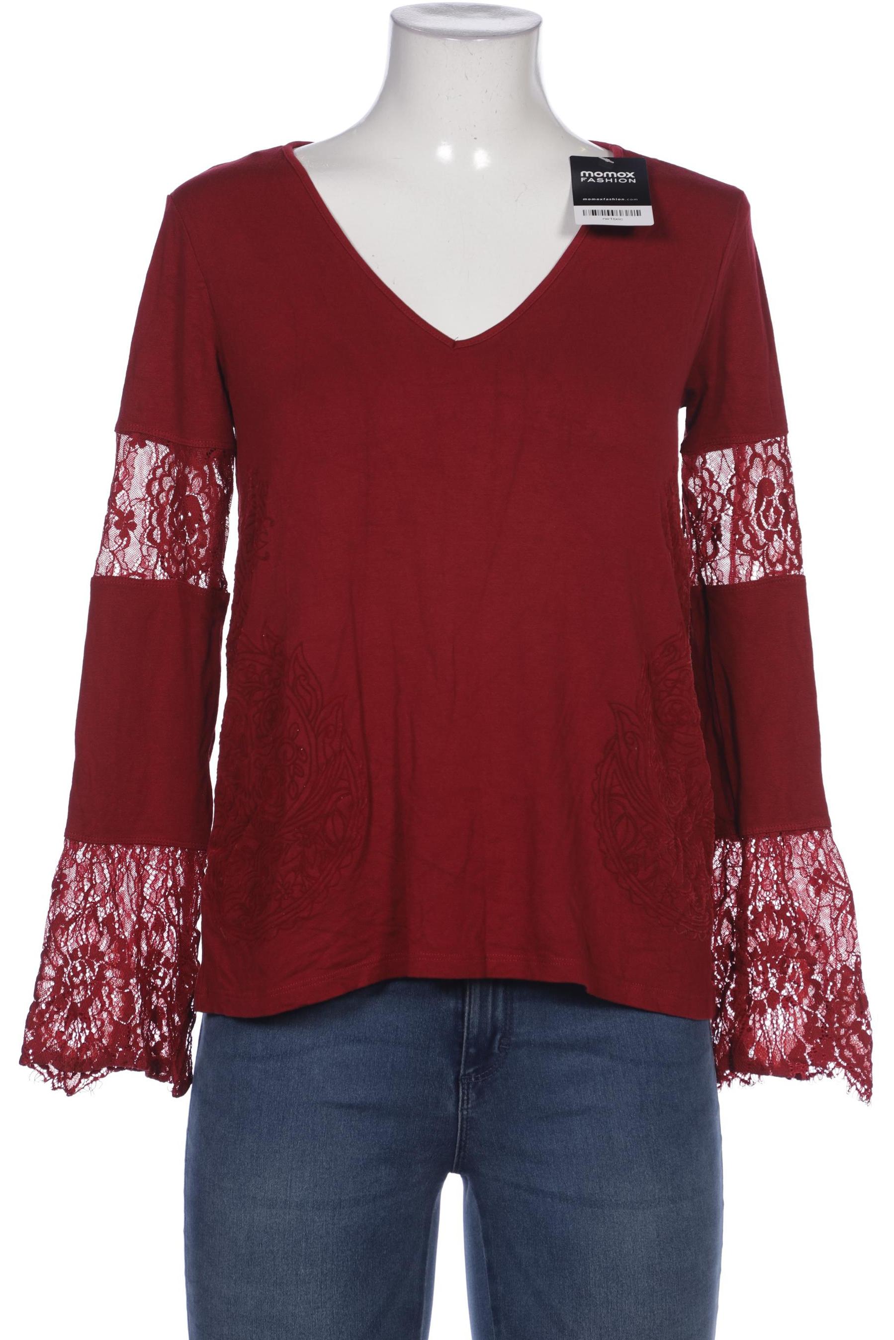 

Desigual Damen Bluse, bordeaux, Gr. 38