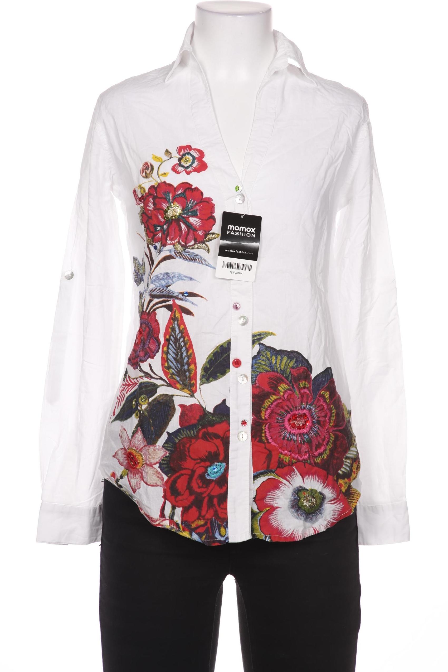 

Desigual Damen Bluse, weiß, Gr. 34